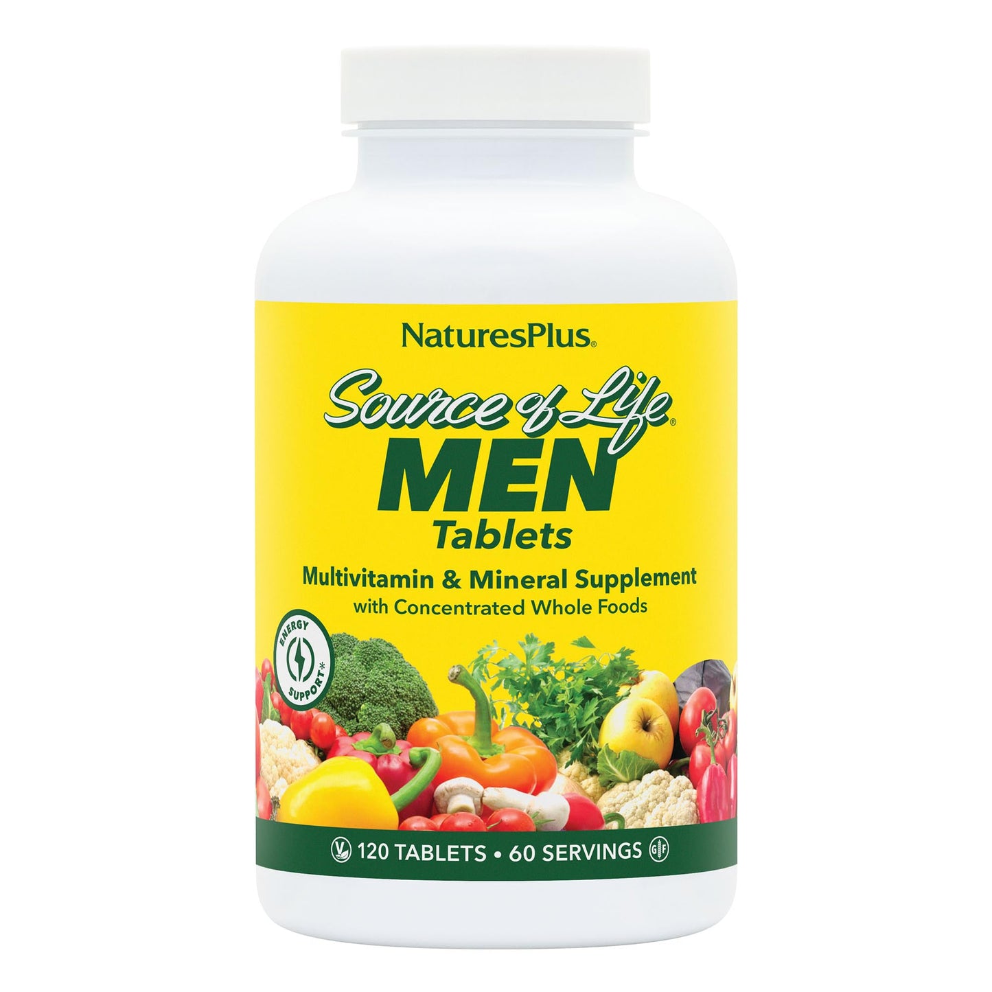 NaturesPlus Source of Life Men Tablet 120 Count
