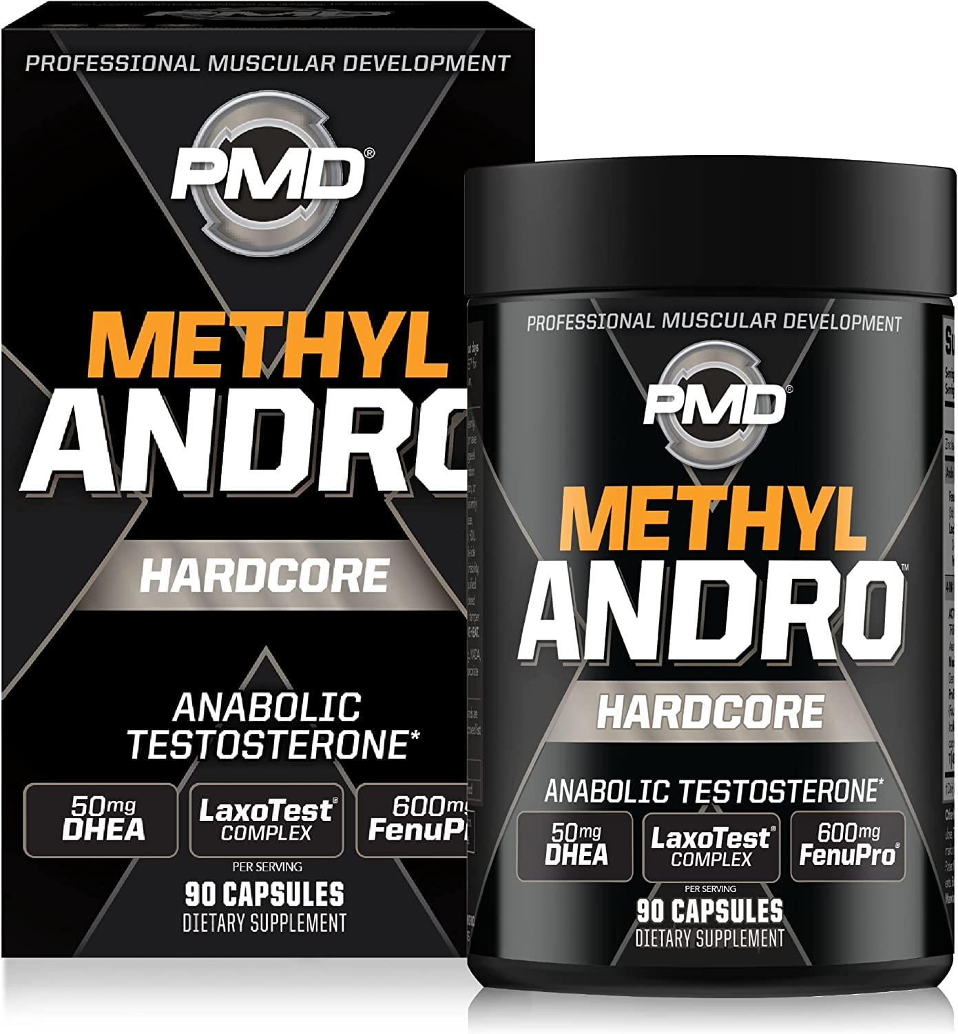 PMD Methyl Andro Hardcore Capsule, 90 Capsules