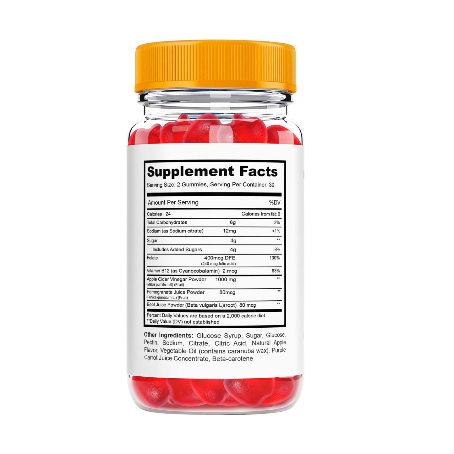 SPRESSO Burntide Supplement Gummies for Overall Wellness, 60 Gummies