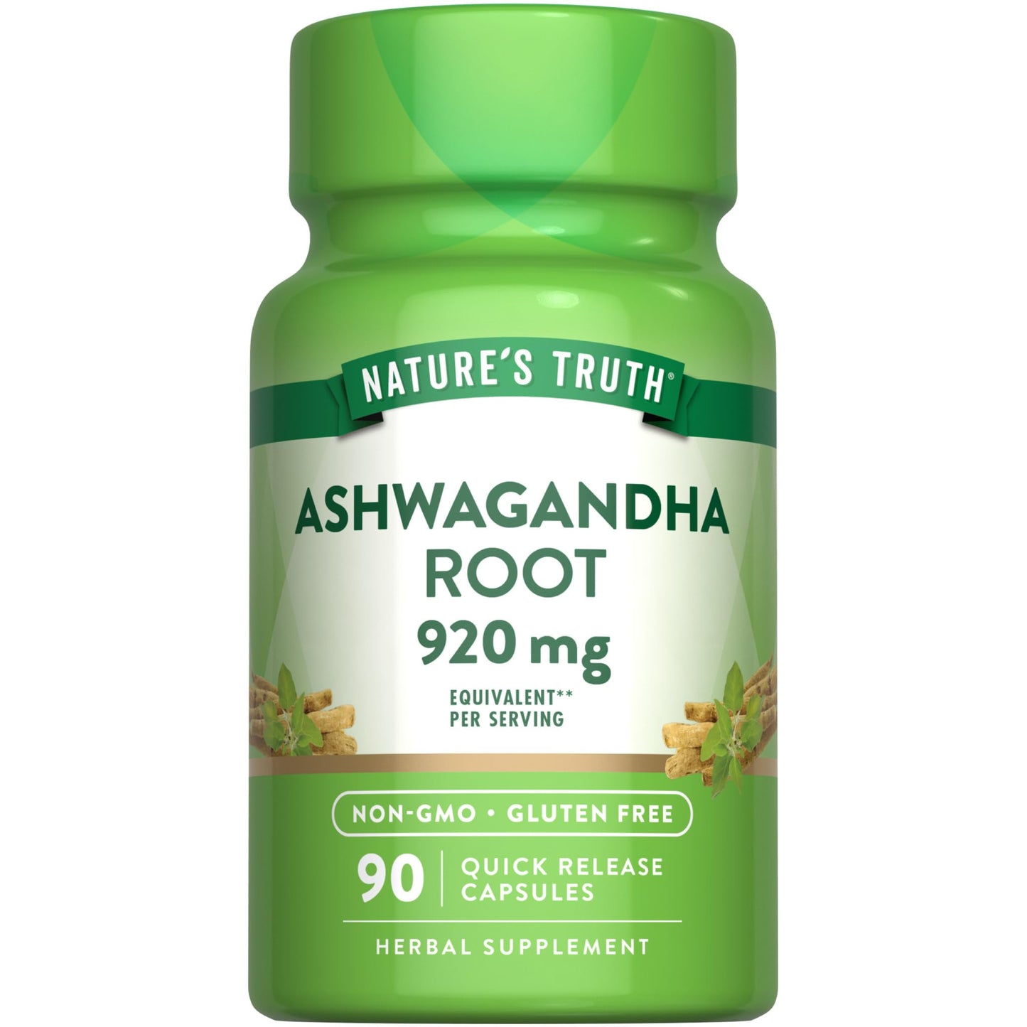 Nature's Truth Ashwagandha Capsules 90 Count
