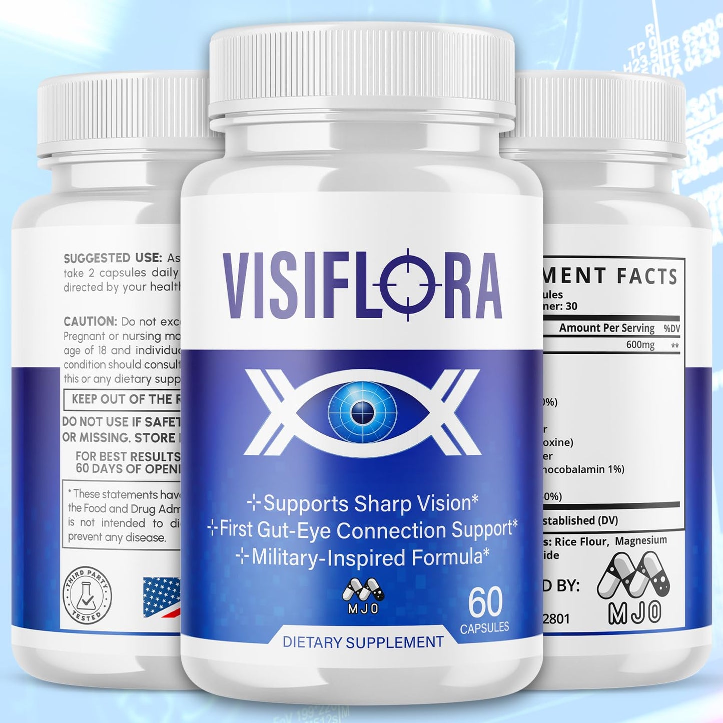 MJO Visiflora Capsule 60 Count