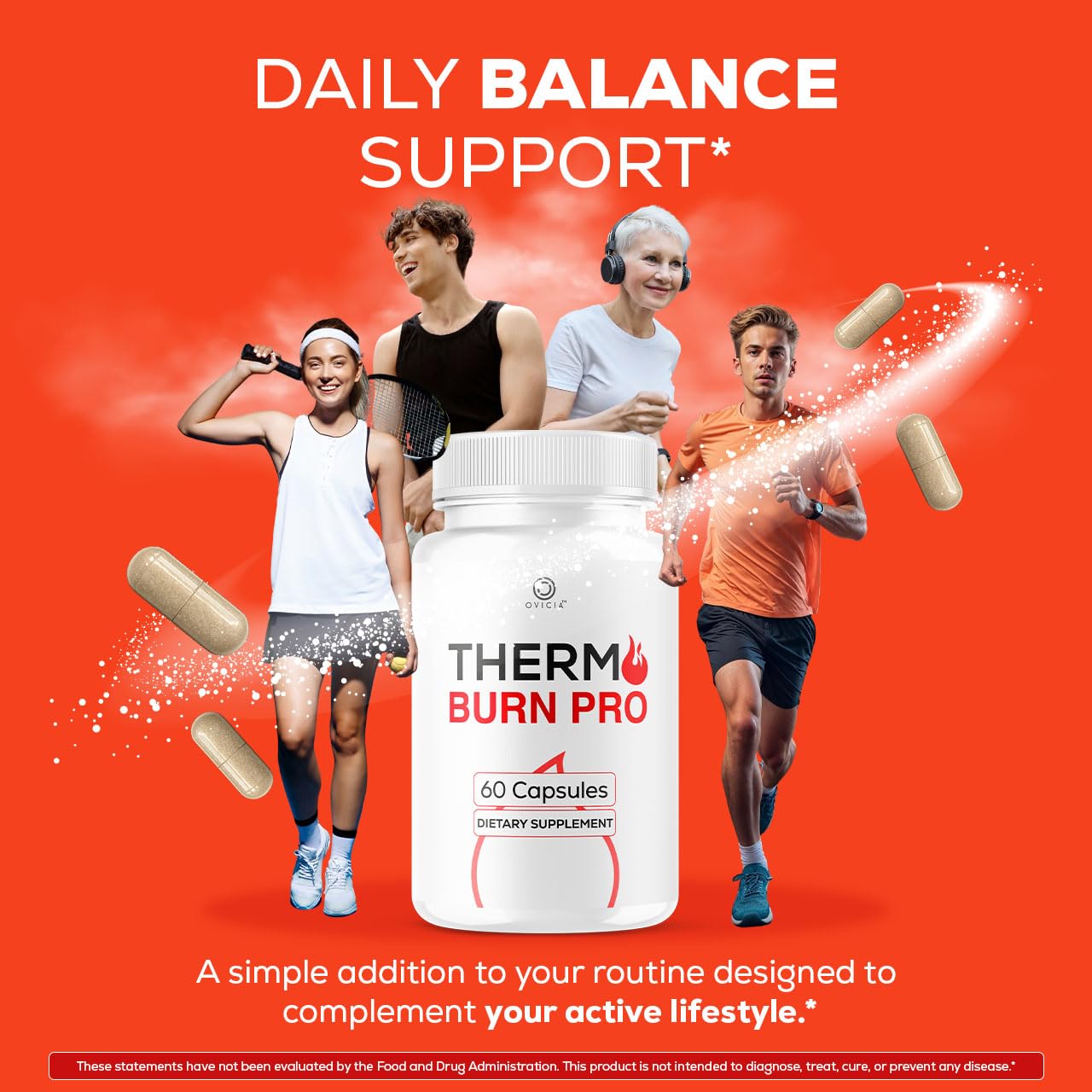 OVICIA Thermo Burn Pro Capsules 180 Capsules