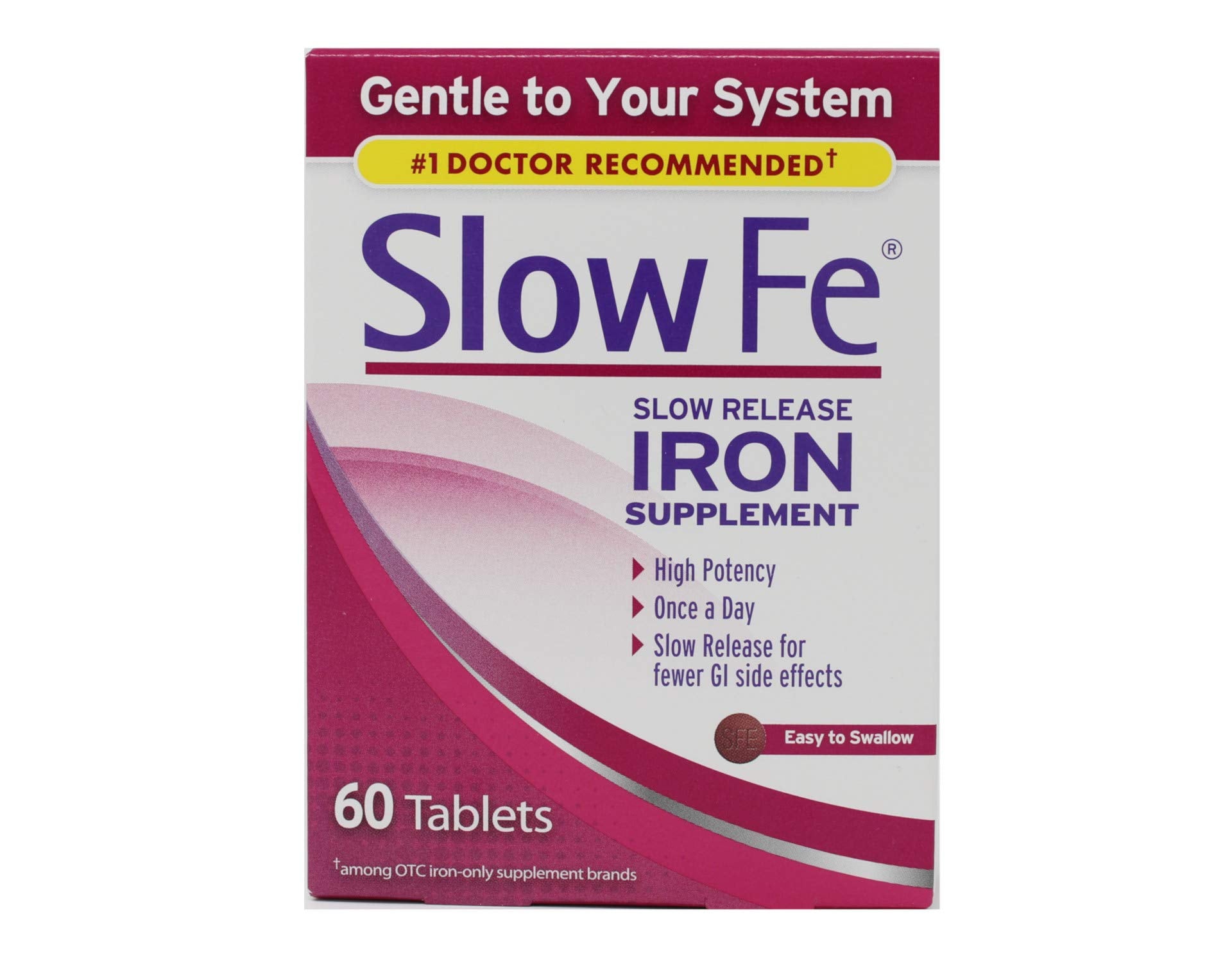 Slow Fe Slow Release Iron Tablets, 120 Tablets
