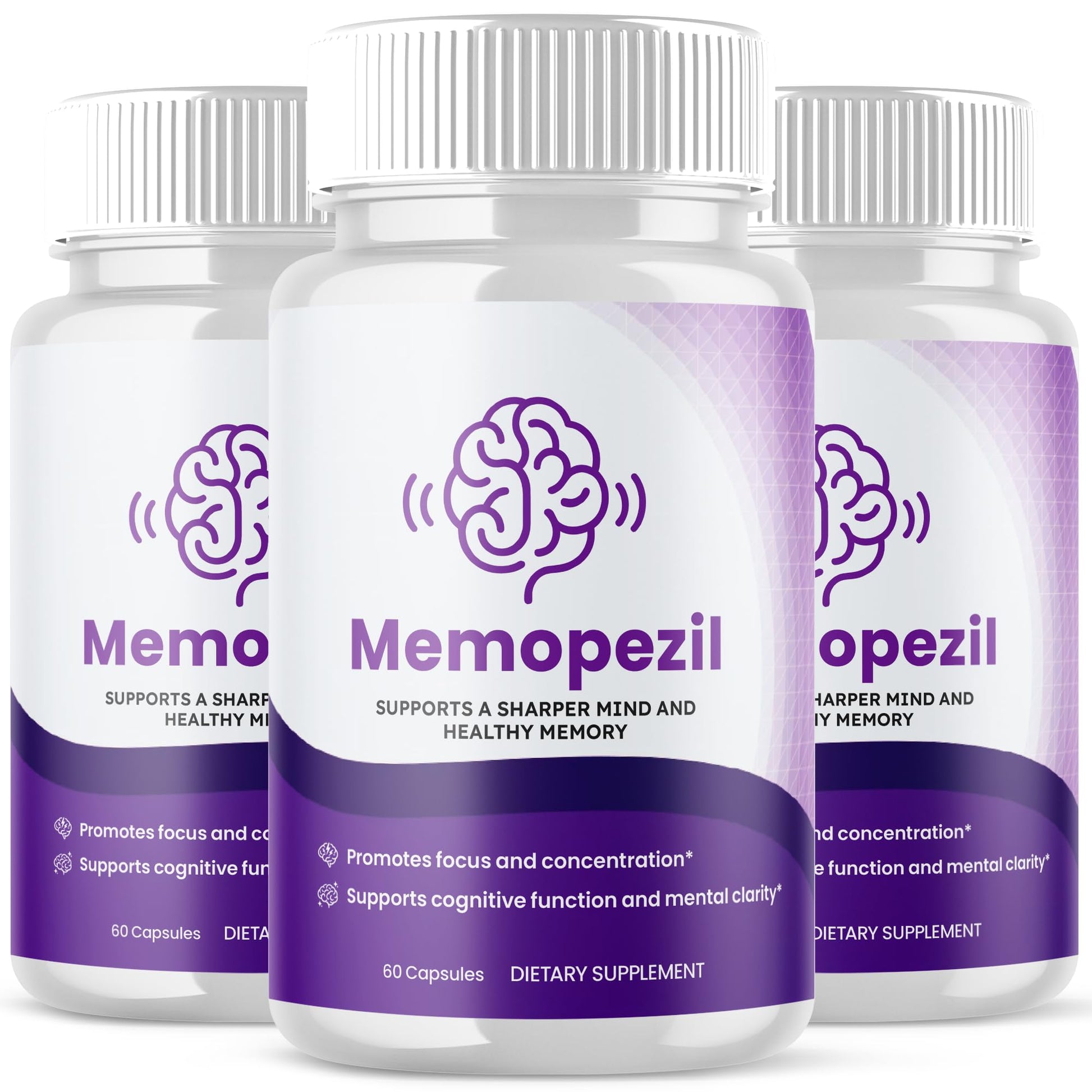 Flex University Memopezil Brain Capsules, 180 Capsules