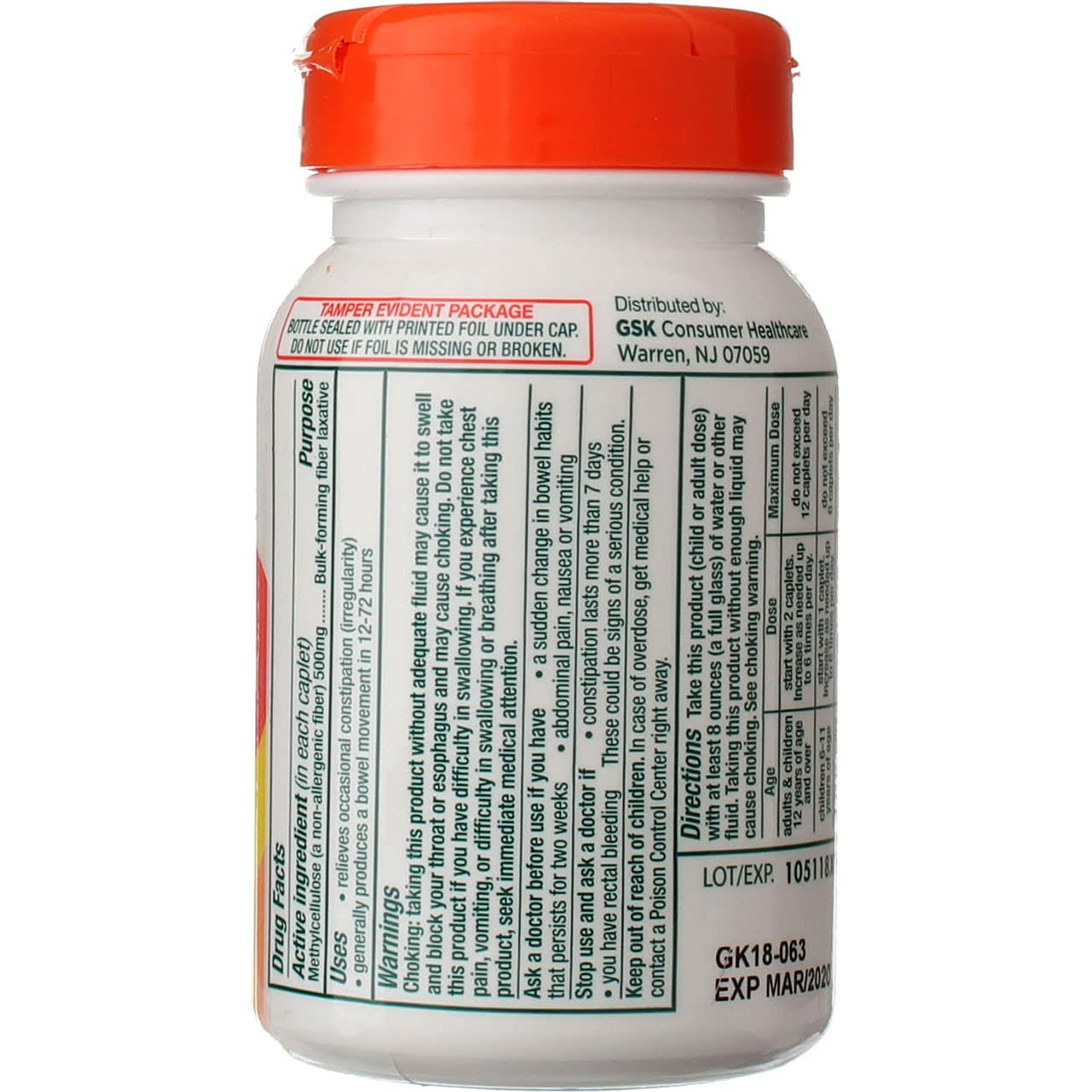Citrucel Caplets 700 Caplets