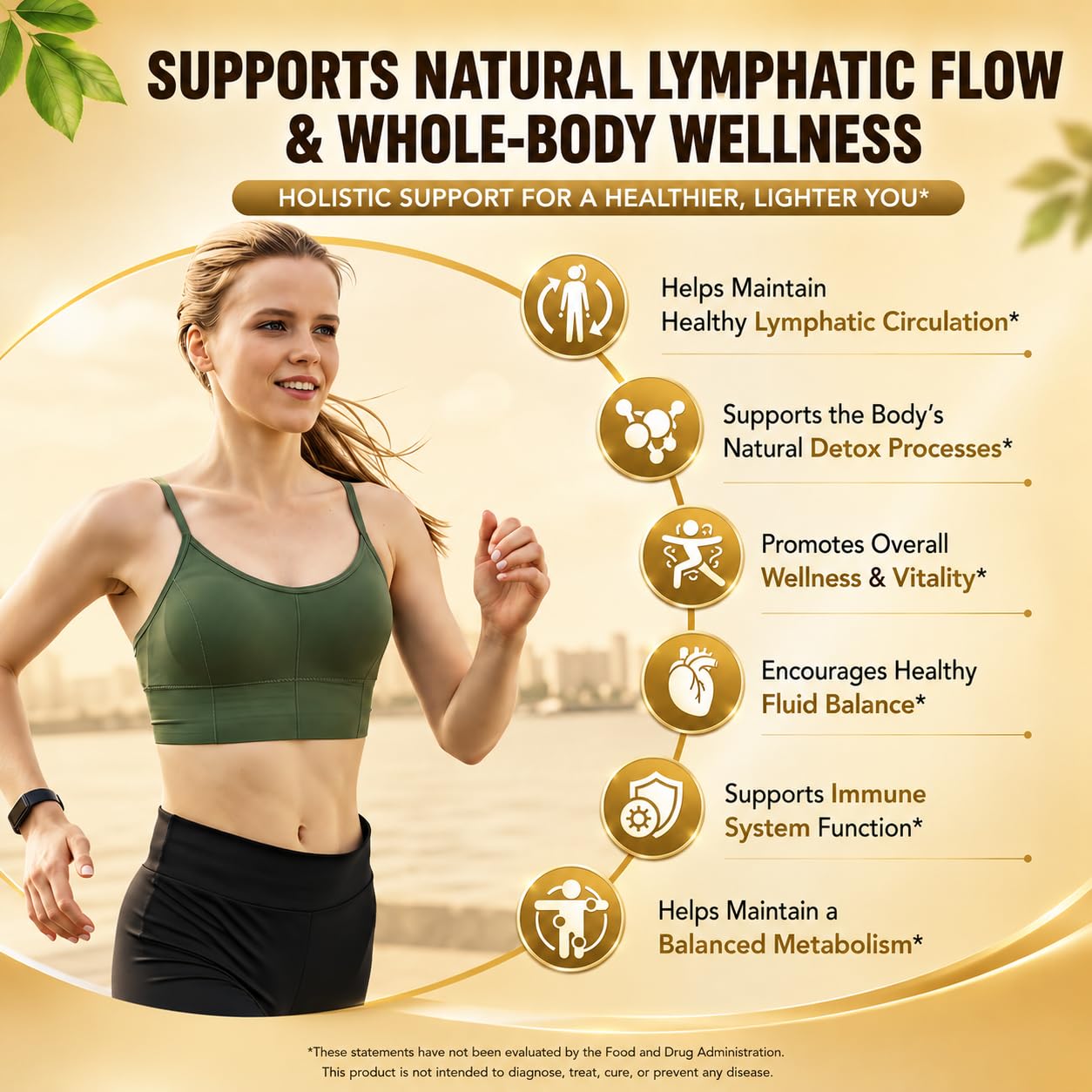 Unipower Lymphatic Drainage Capsules, 1 Count