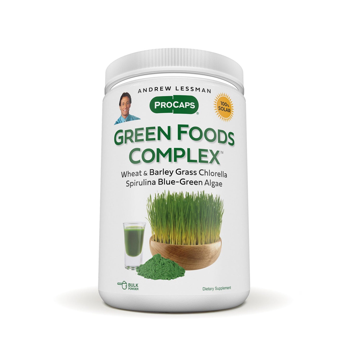 ANDREW LESSMAN Green Foods Complex Powder, 600 Servings