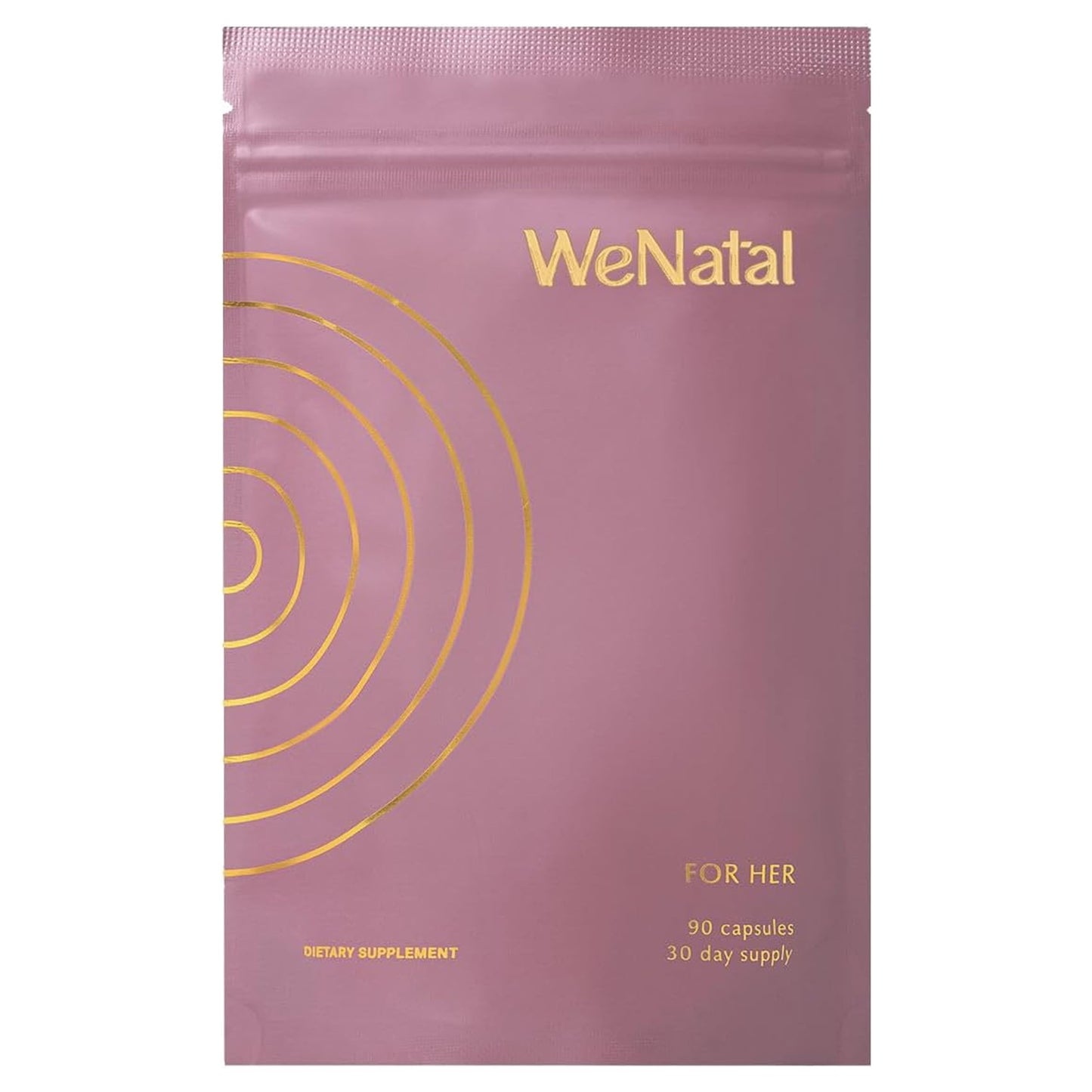 WeNatal for Her Prenatal Vitamins – Folate, Choline, DHA Capsule, 90 Capsules