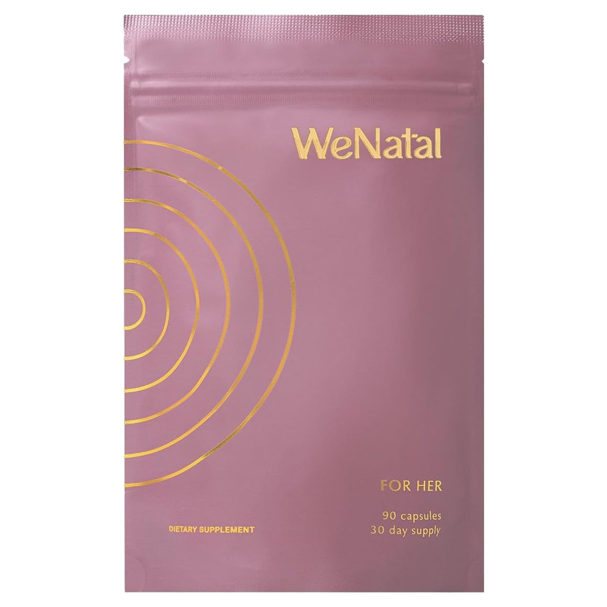WeNatal for Her Prenatal Vitamins – Folate, Choline, DHA Capsule, 90 Capsules