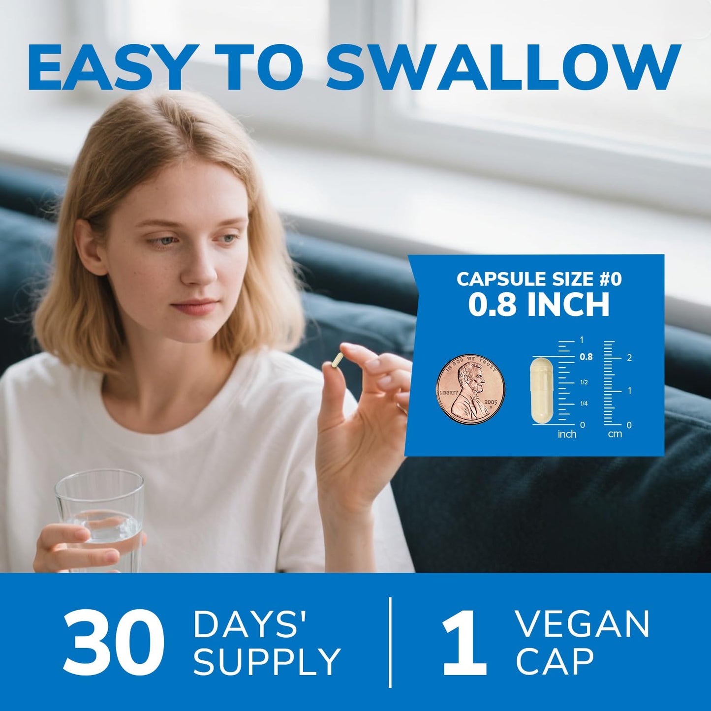 Vitalibre D3 K2 Probiotic Supplement Capsule, 30 Capsules
