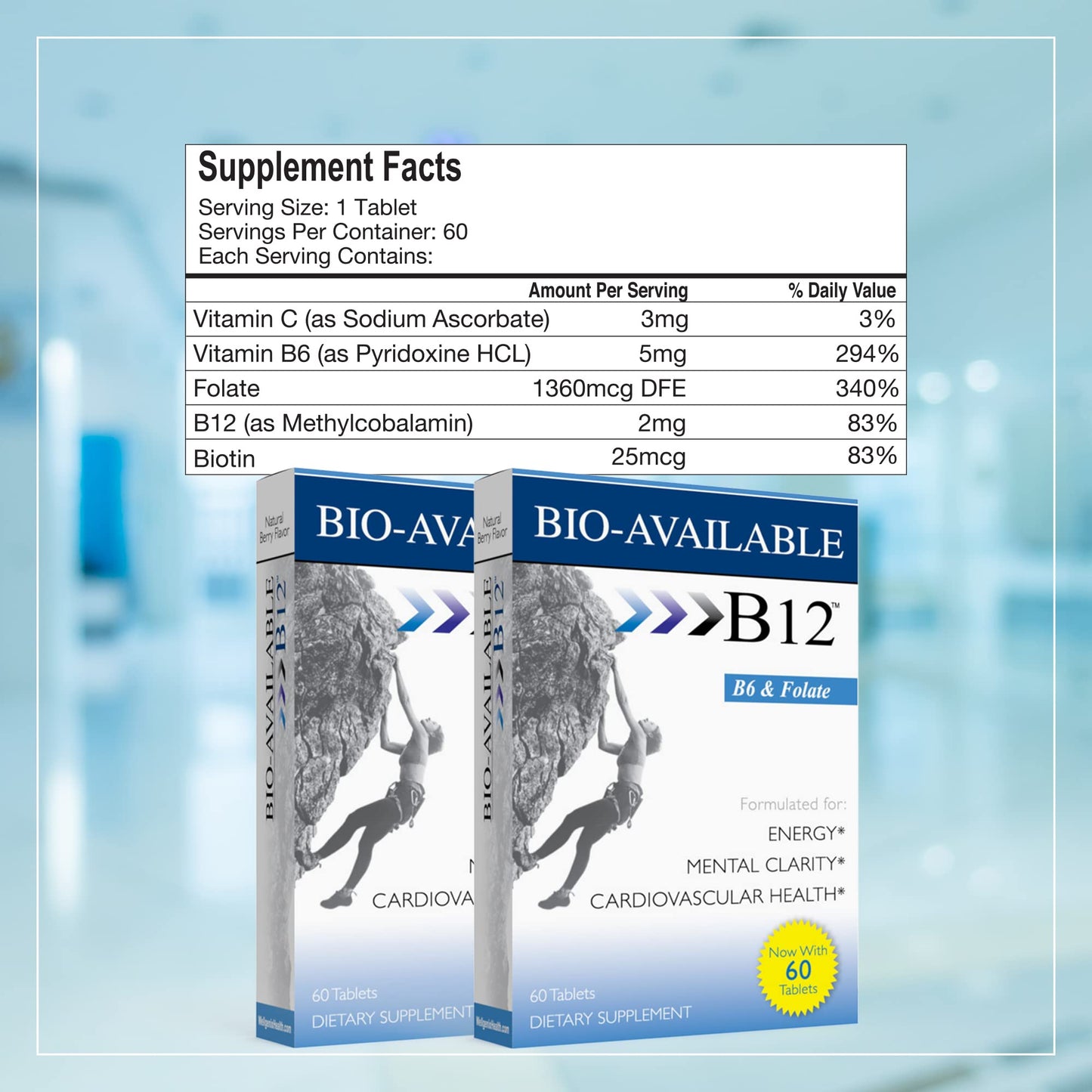 Wellgenix Bio Available Daily Multivitamins Tablet 60