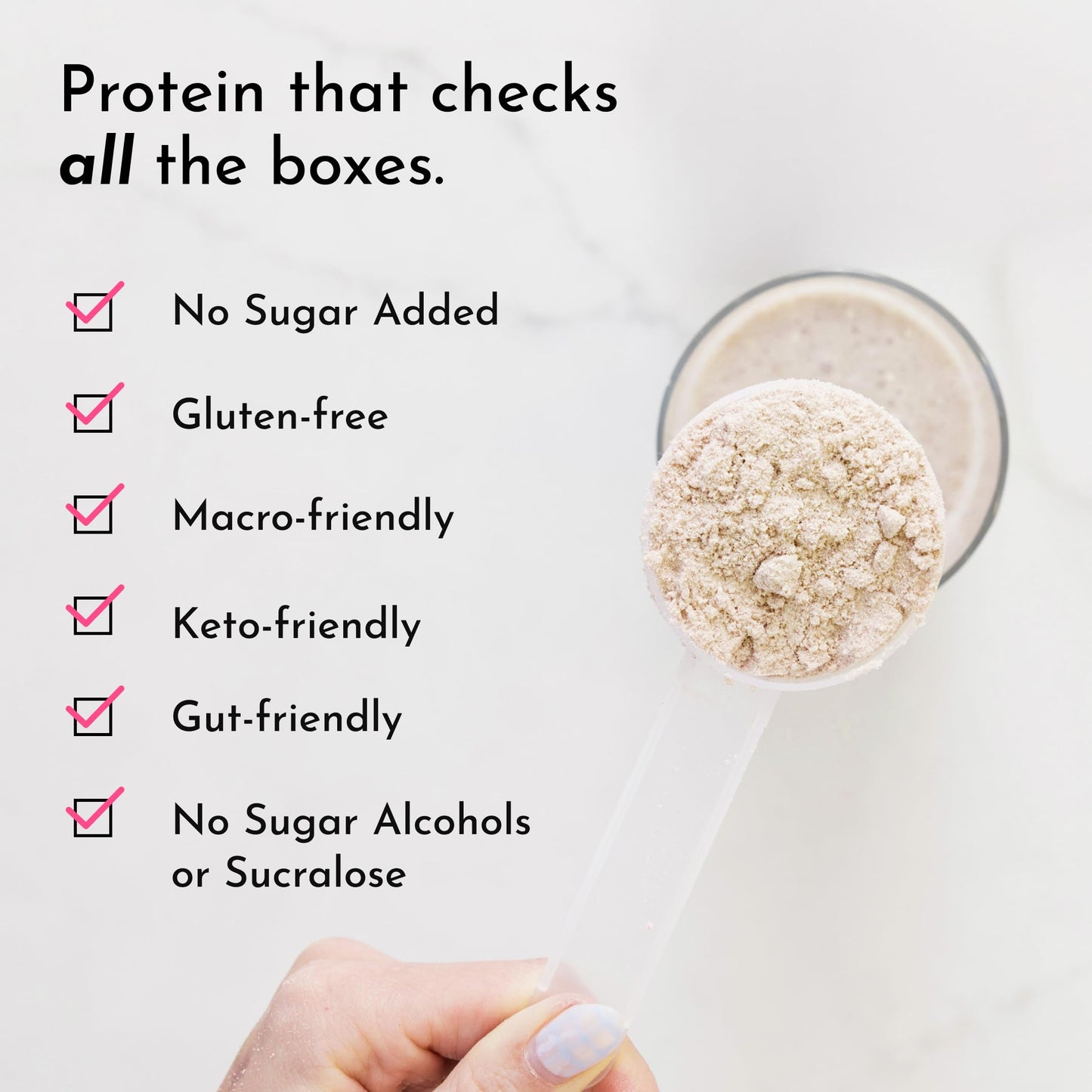 JUST INGREDIENTS Chai Protein Powder 23