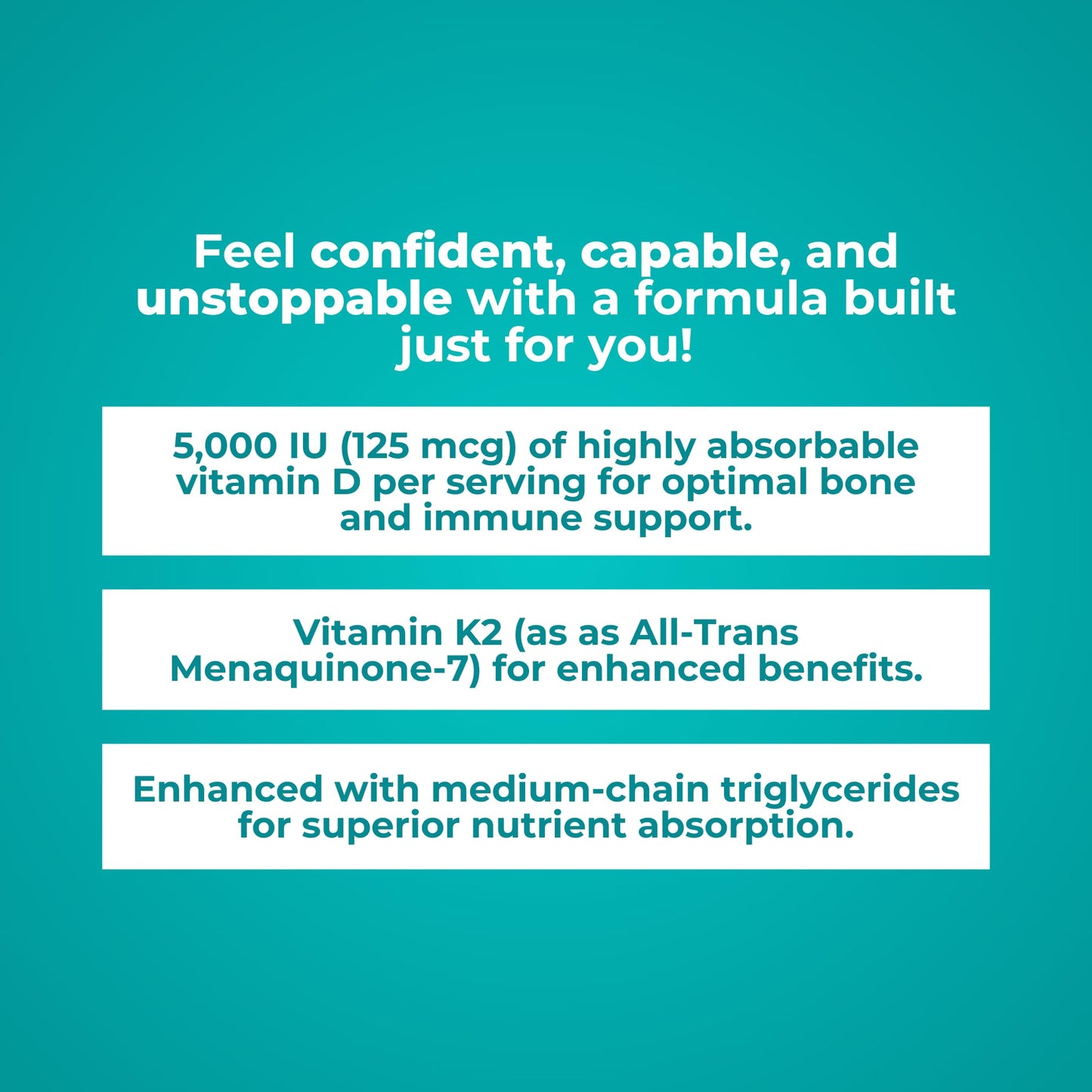 Reignite Wellness Vitamin D Plus Capsules, 60 Count
