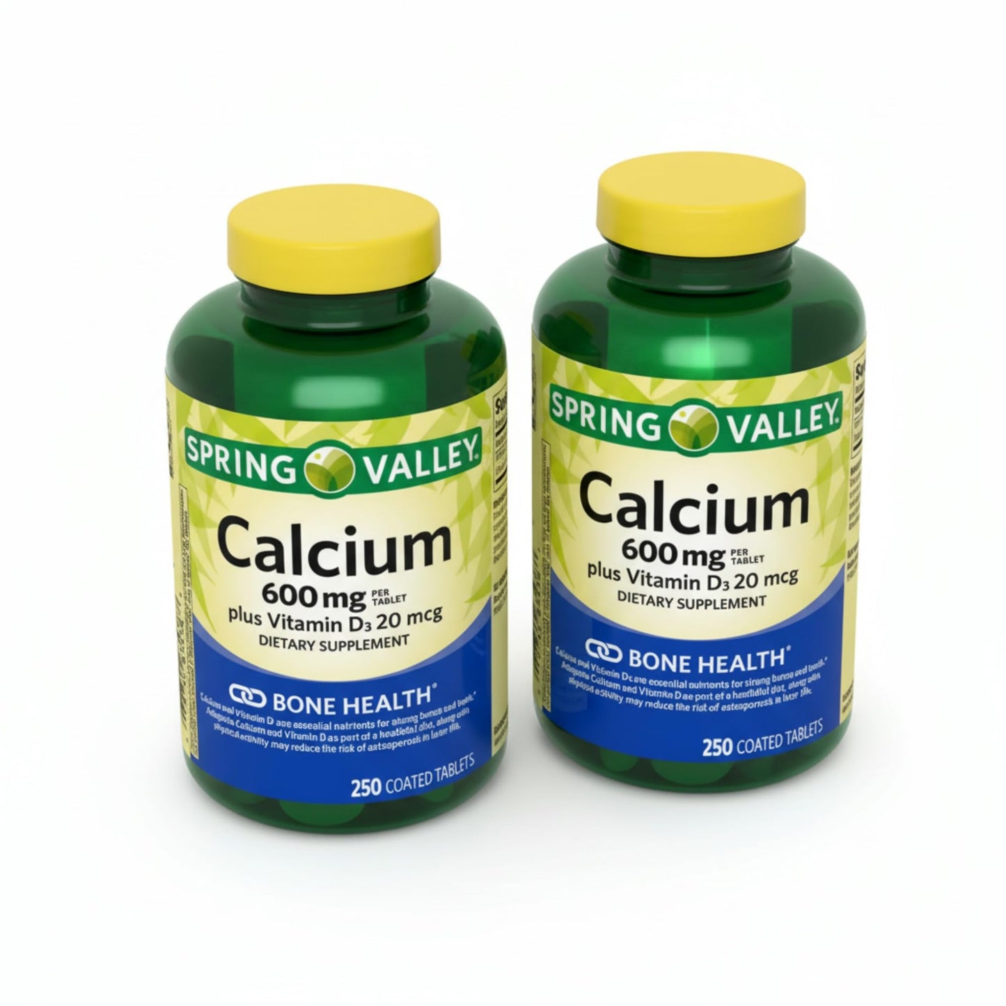 Unique Bundle Store Calcium 600mg Plus Vitamin D3 500 Tablets