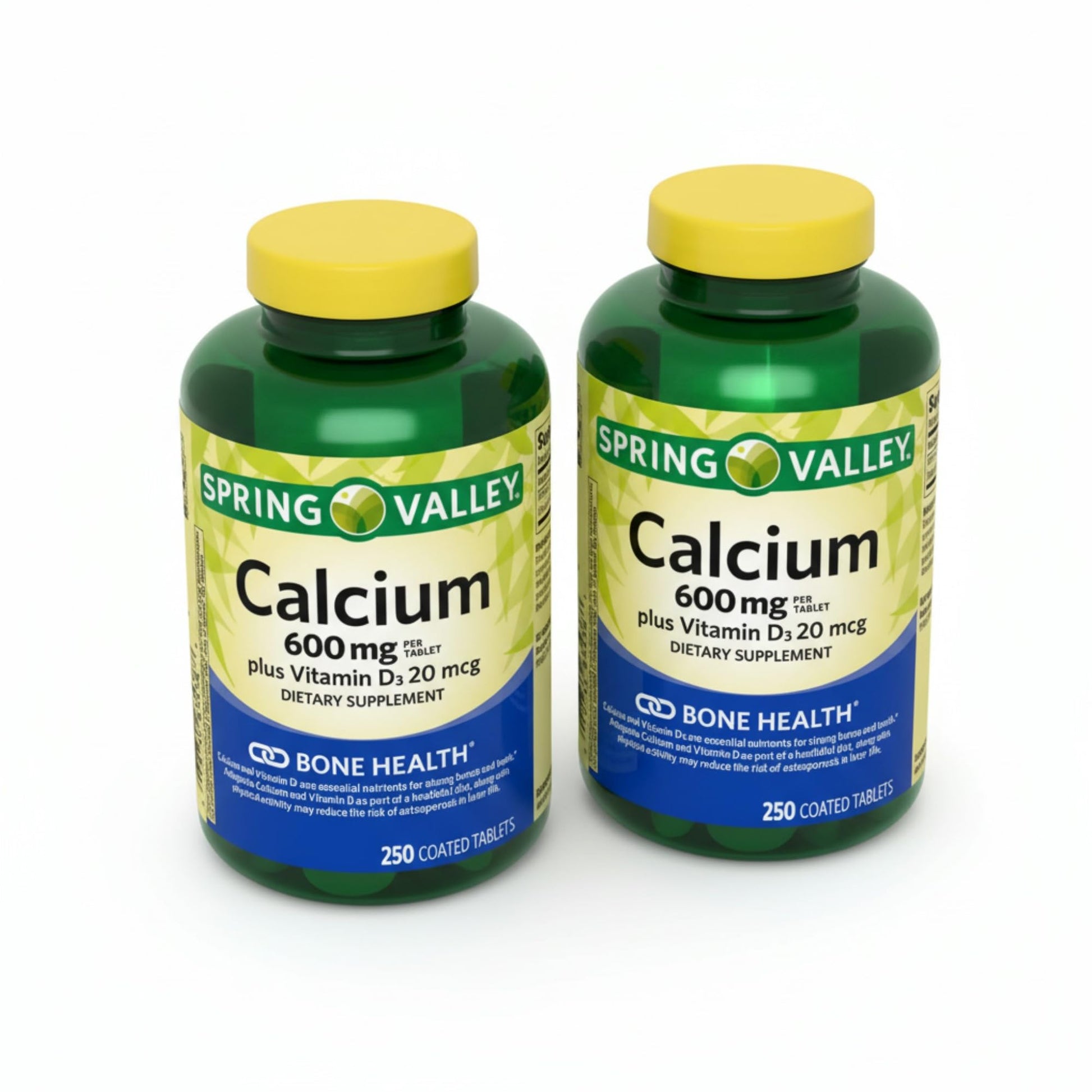 Unique Bundle Store Calcium 600mg Plus Vitamin D3 500 Tablets