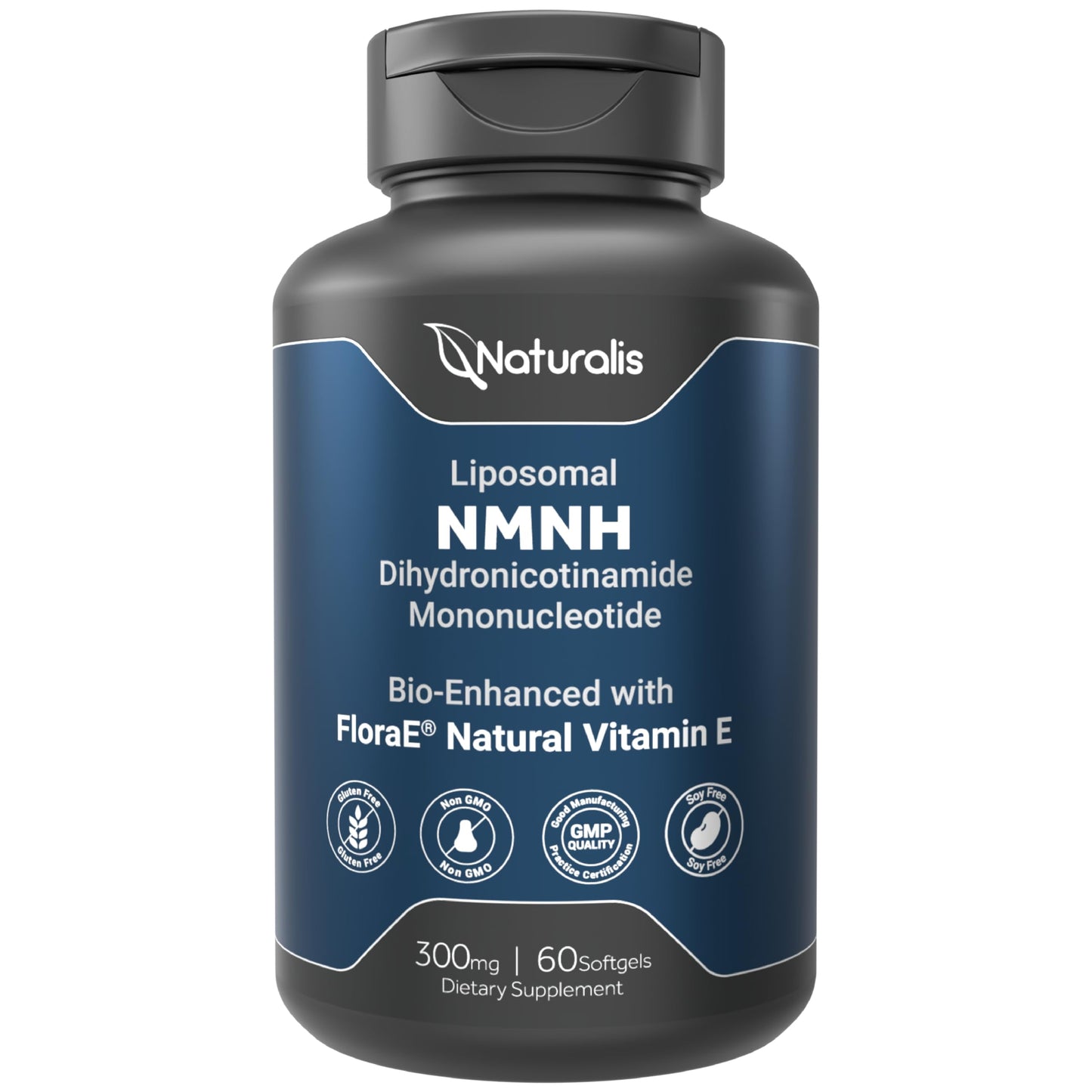 Naturalis Liposomal NMNH 300mg (NMN Alternative) Softgels, 60