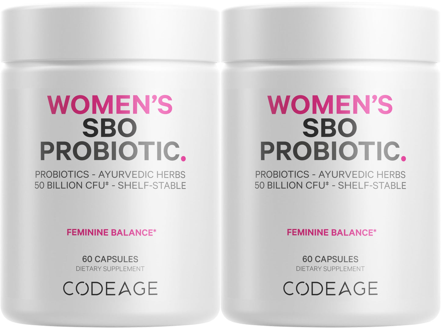 Codeage Women’s Probiotics Supplement 120 Capsules