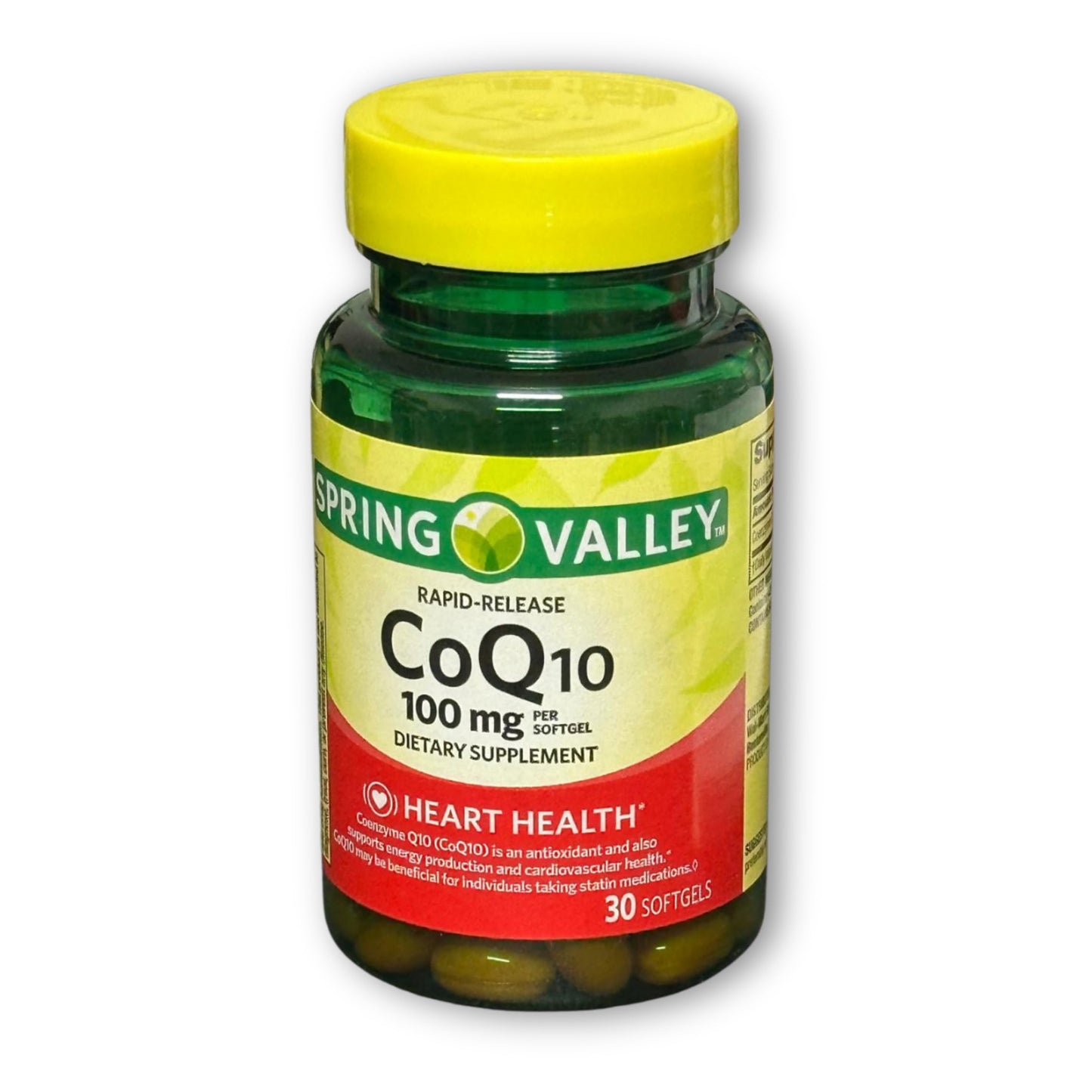 Fusion Shop Store CoQ10 Rapid Release 100mg Softgels, 30 Count
