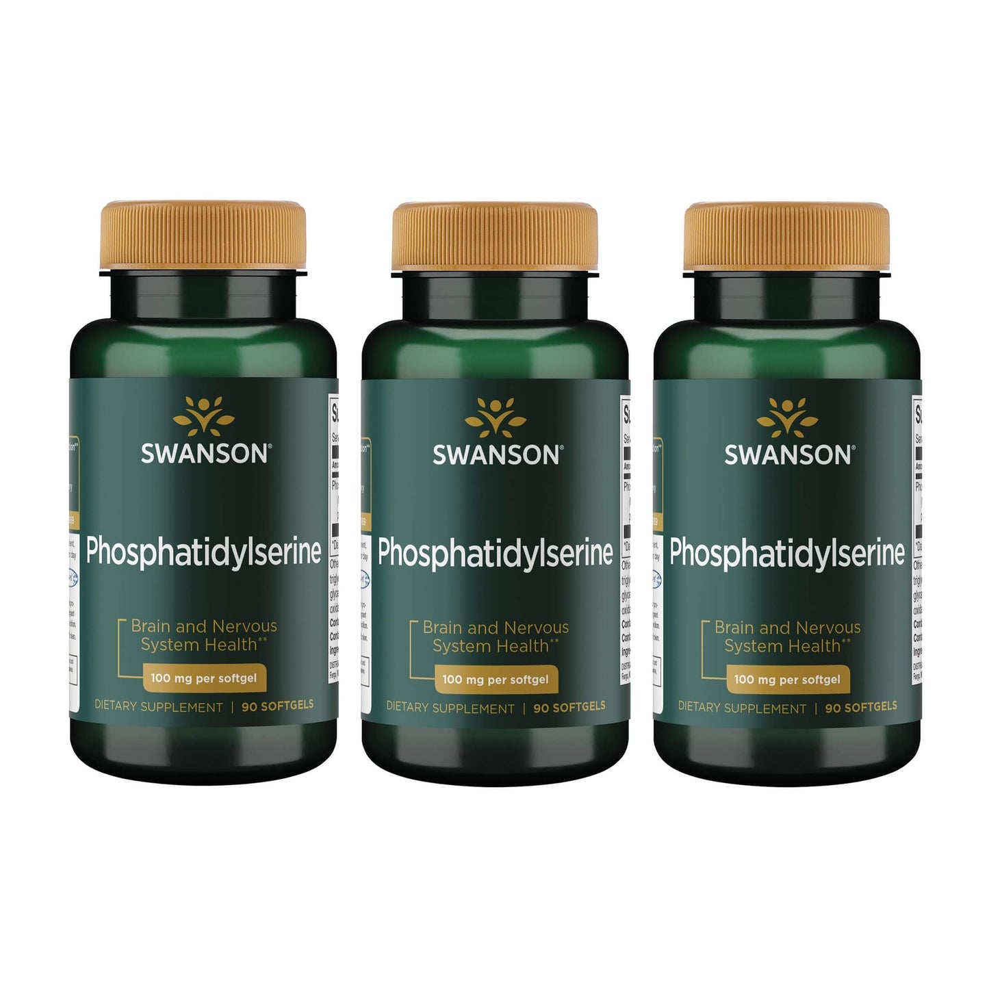 Swanson Ultra Phosphatidylserine 100 mg Capsule, 270-Count