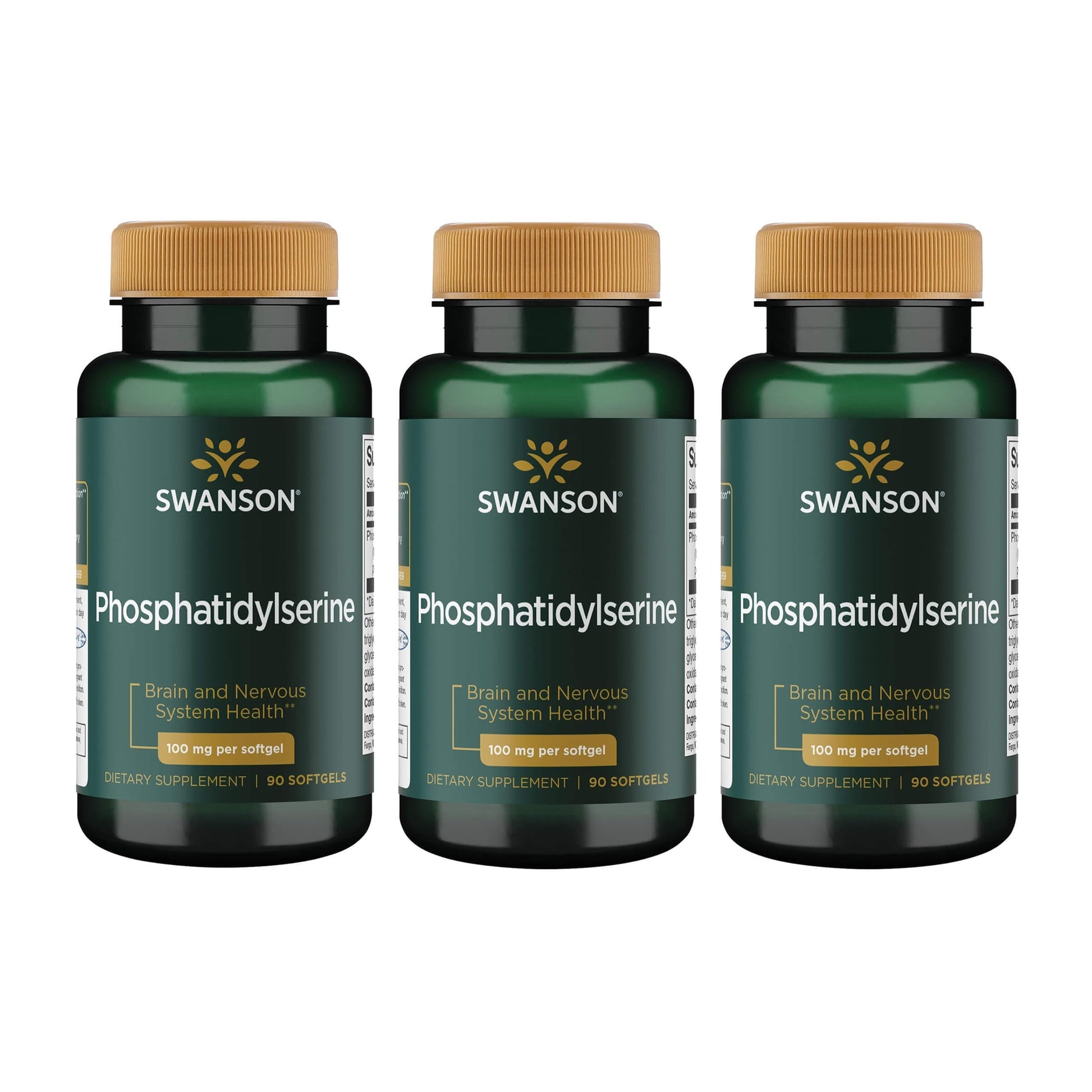 Swanson Ultra Phosphatidylserine 100 mg Capsule, 270-Count