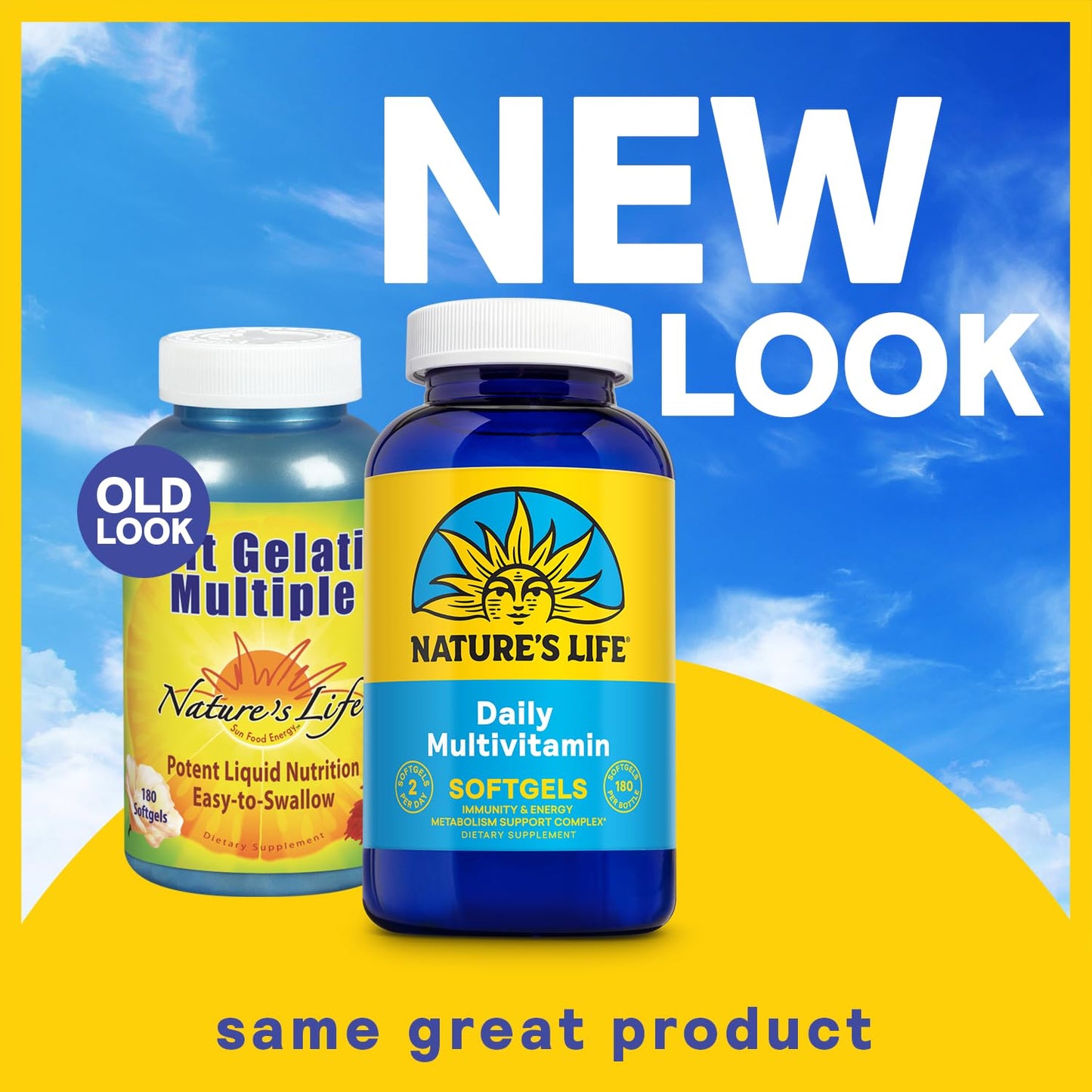 Nature's Life Softgel Multiple 180 Softgels