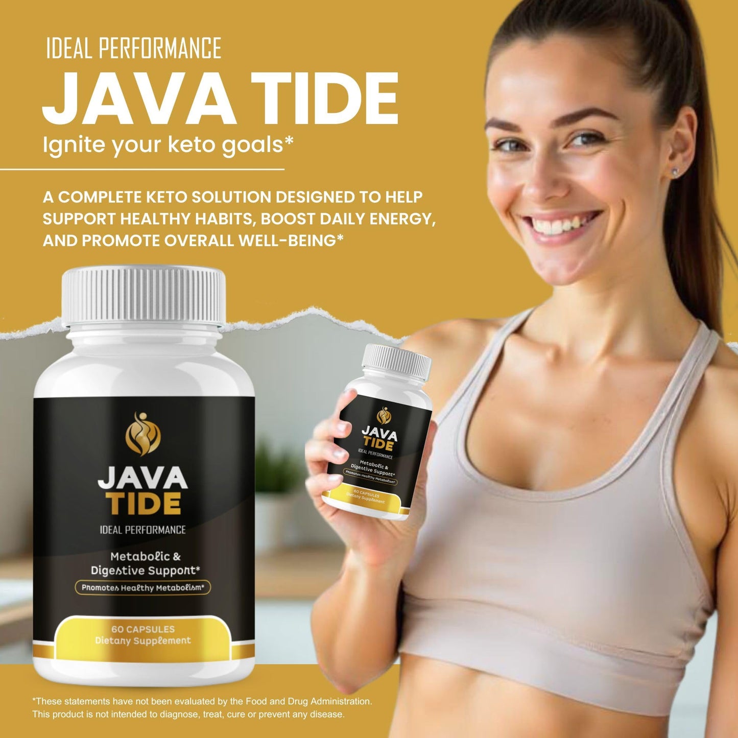 IDEAL PERFORMANCE Java Tide Capsule 300 Capsules
