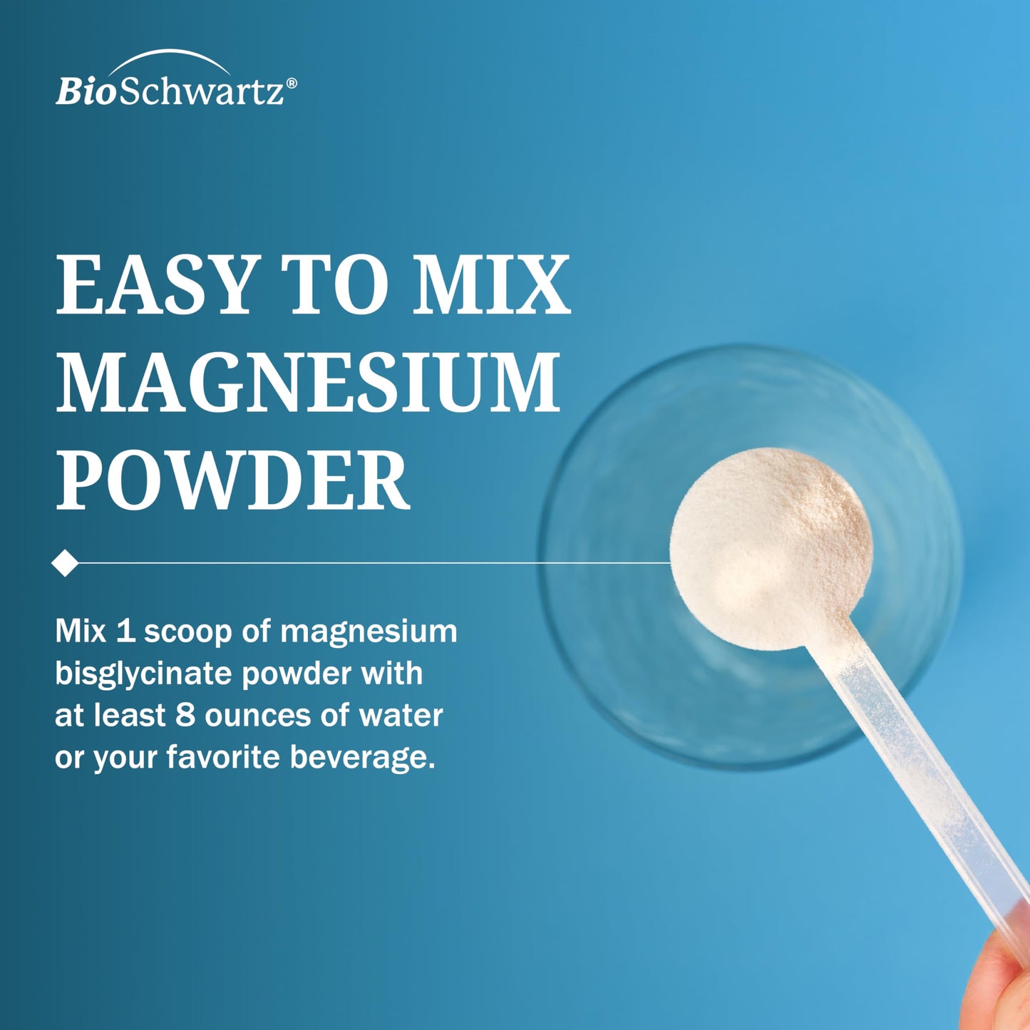 BioSchwartz Magnesium Bisglycinate Powder 8.36 Ounce