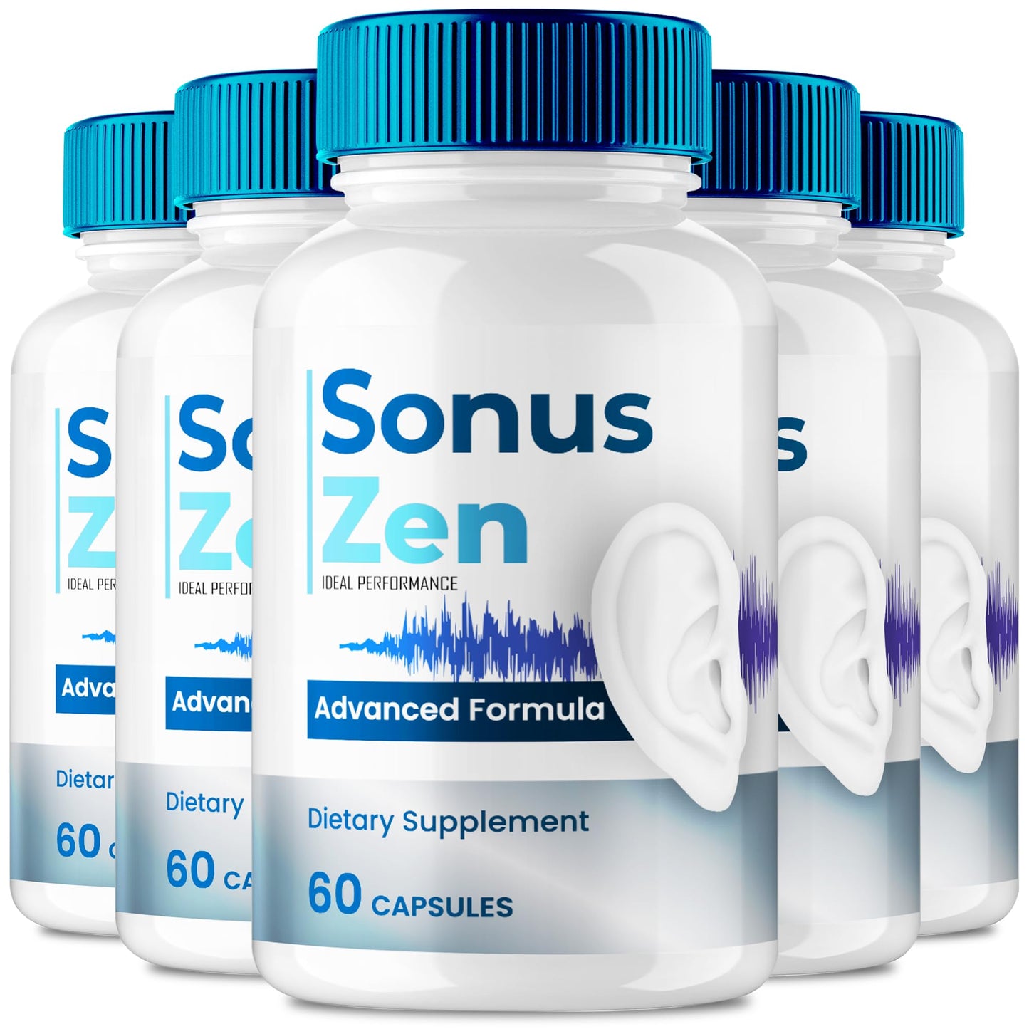 IDEAL PERFORMANCE SonusZen Tinnitus Relief Capsules, 300 Capsules