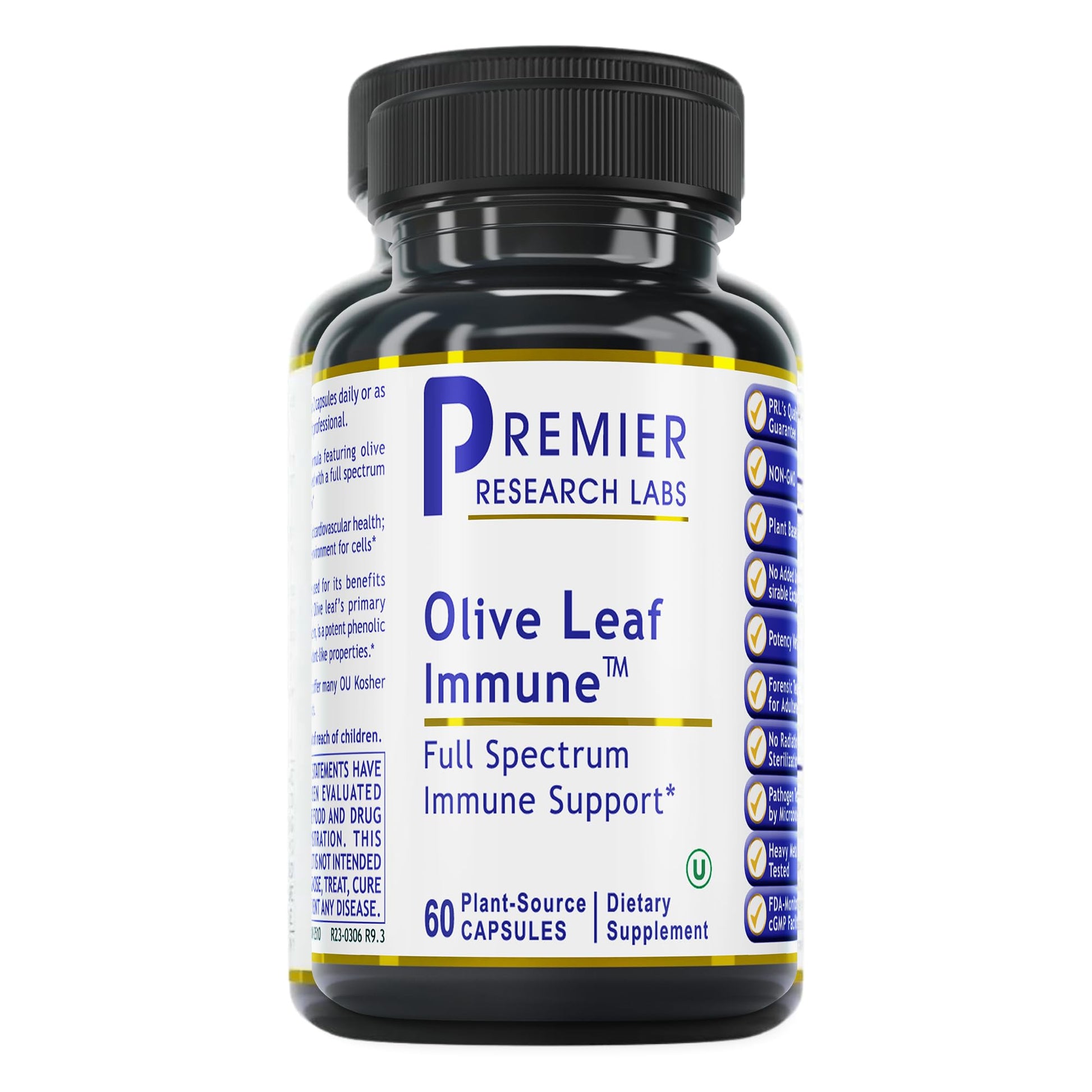 Premier Research Labs Olive Leaf Immune - Olive Leaf Extract 60 Capsules