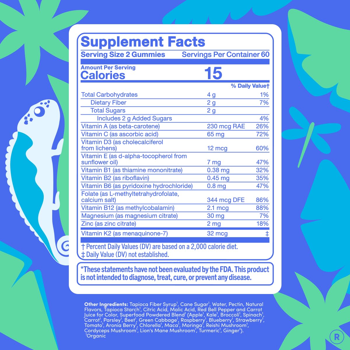 FIRST DAY Teen Multivitamins for Girls & Boys 12-17 Gummy 120
