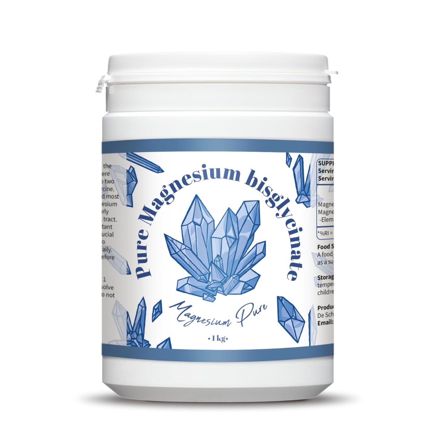 Procapsin Pure Magnesium Bisglycinate Powder, 1 Ounce