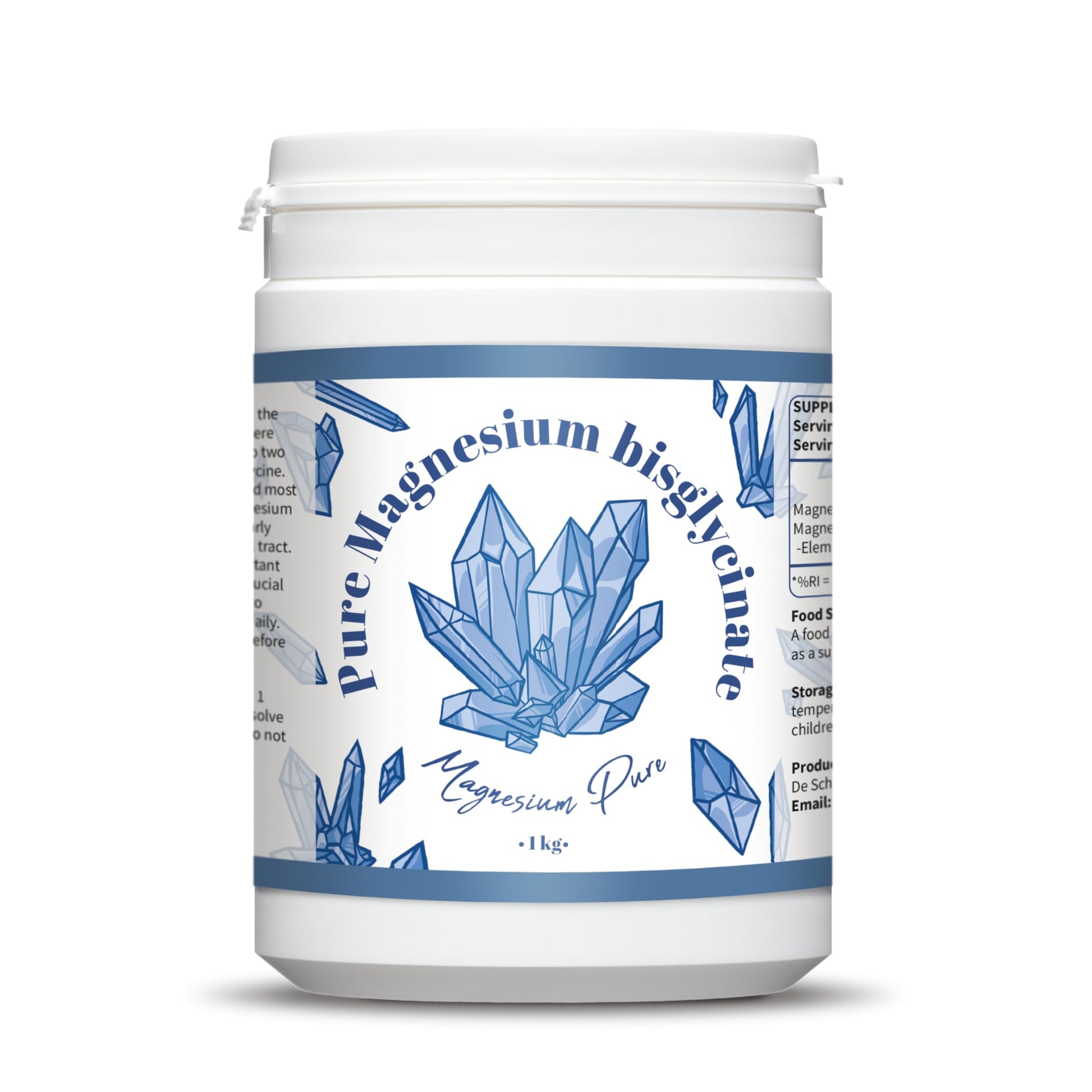 Procapsin Pure Magnesium Bisglycinate Powder, 1 Ounce
