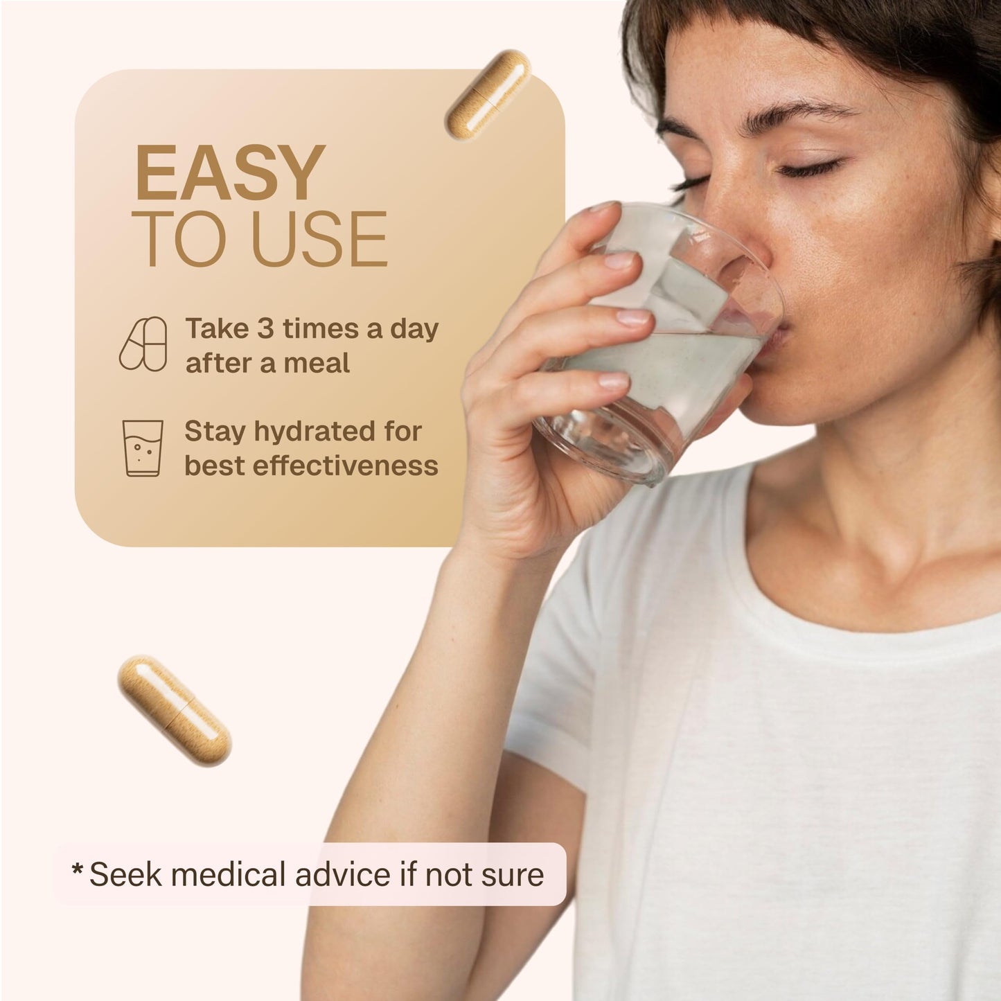 Pureved Ashwagandha Capsules 100 Count