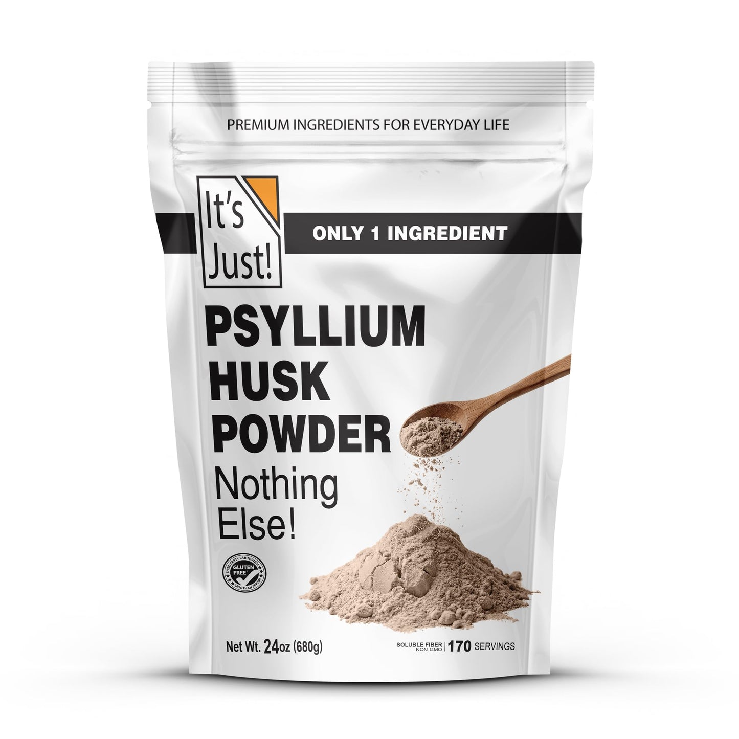 It's Just! Psyllium Husk Powder Powder, 24