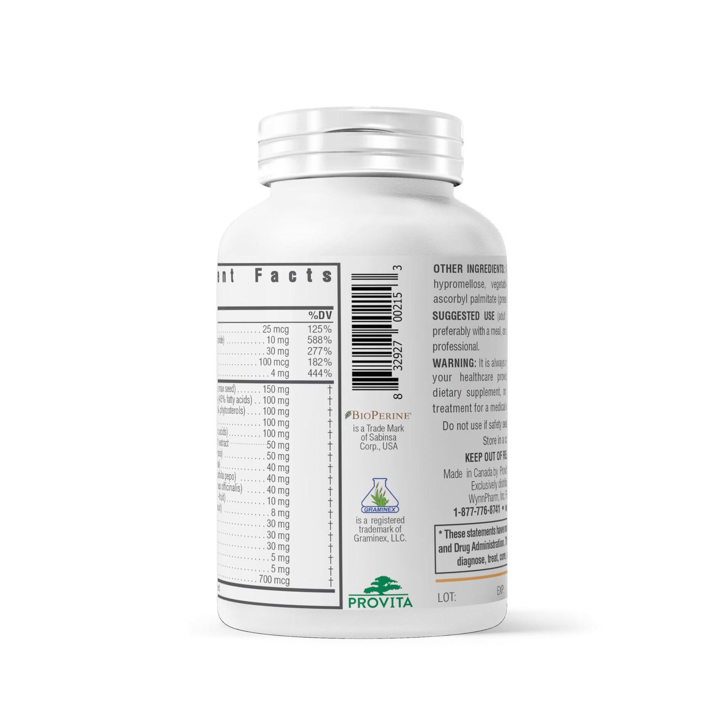 PROVITA Prostate Complex Capsule 60 Count