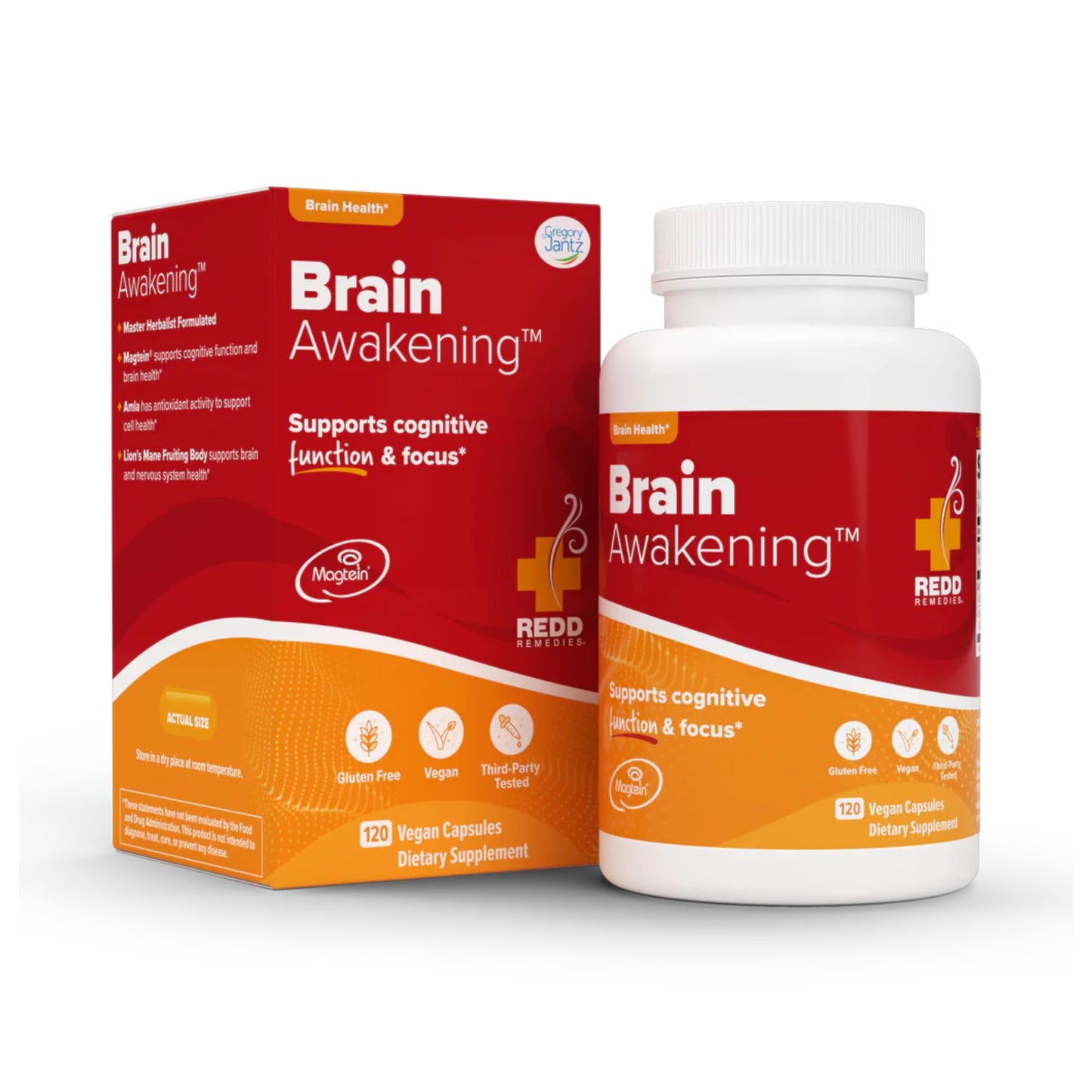 Redd Remedies Brain Awakening Capsule 120 Count