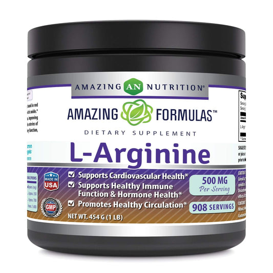 Amazing Nutrition L-Arginine Powder 16 oz