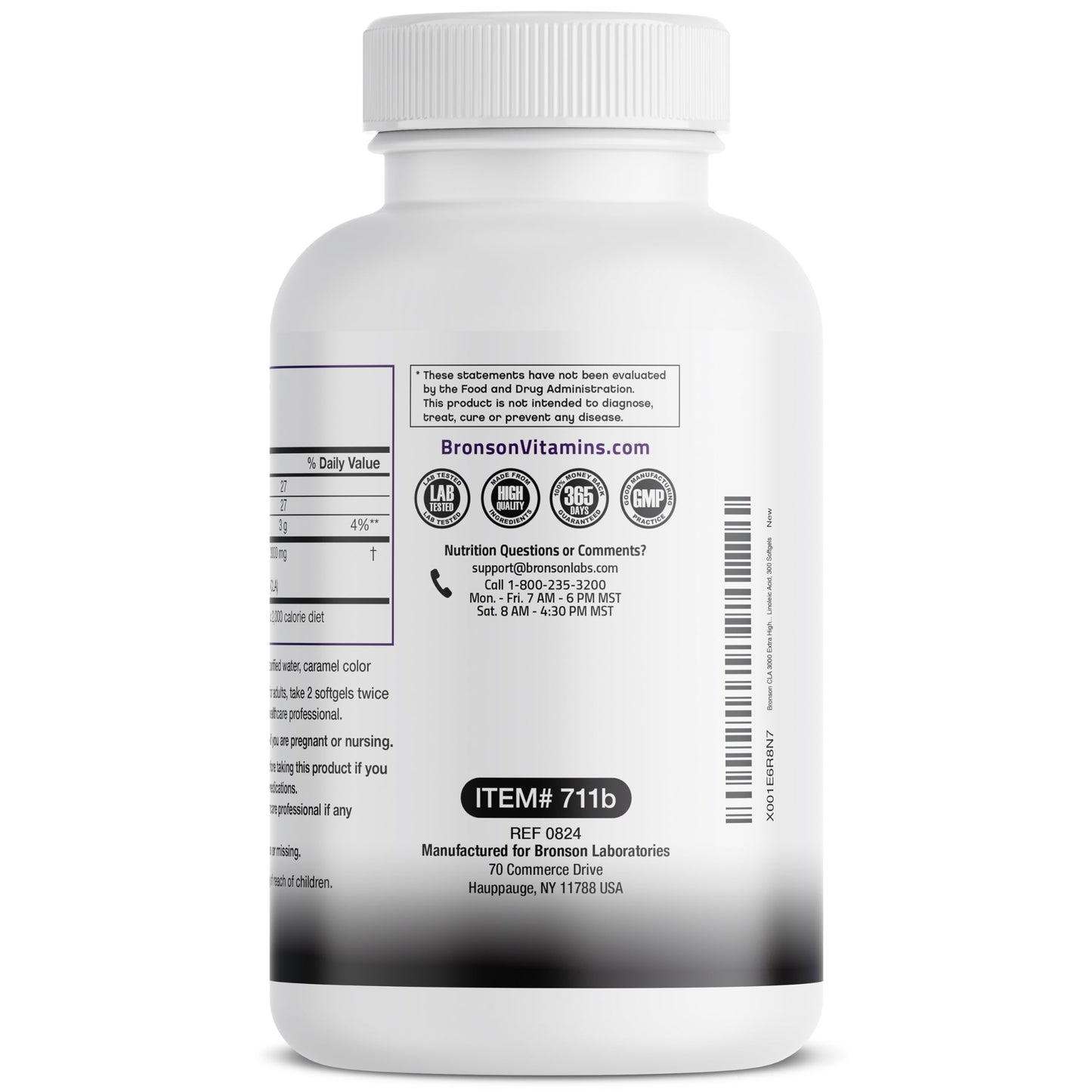 Bronson CLA 3000 Softgels 300