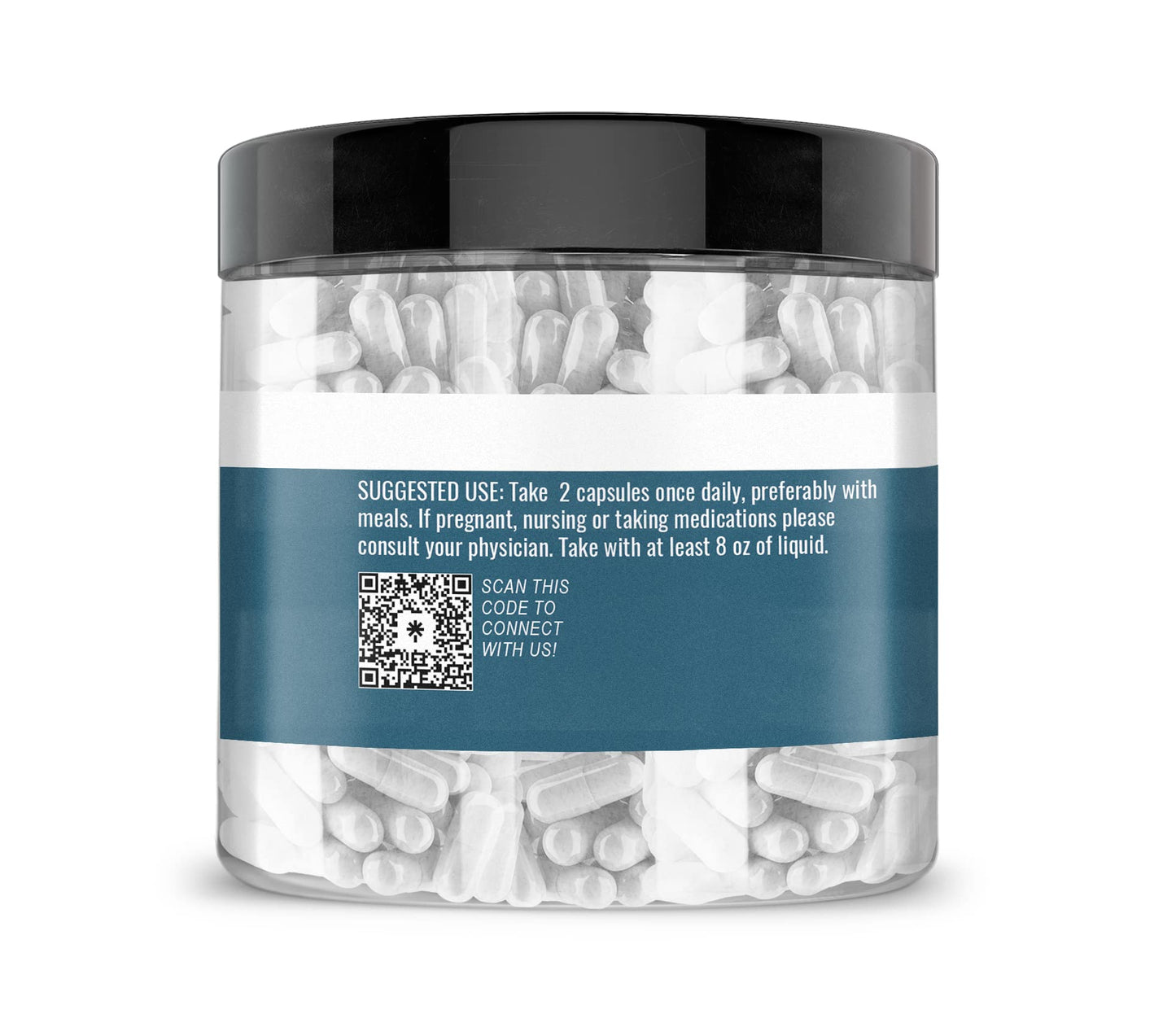 Earthborn Elements GABA (Gamma Aminobutyric Acid) Capsules, 200 Count