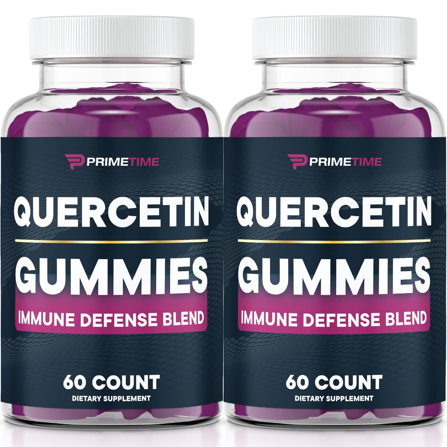 Primetime Sports Quercetin Zinc Vitamin C 1000mg Gummies with Elderberry Flavonoids, 240 Gummies