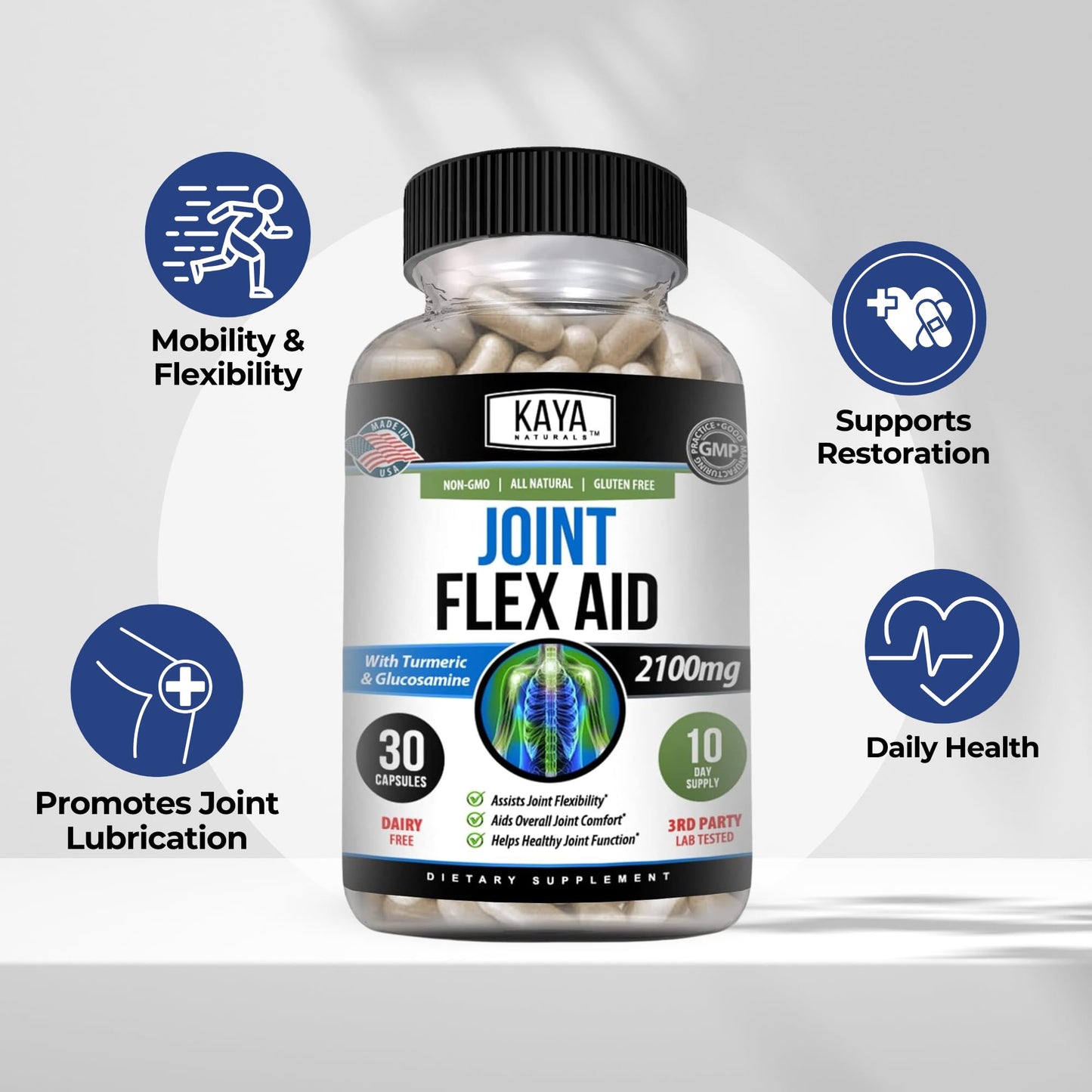 Kaya Naturals Mobility Flex Aid Capsule 30 Count