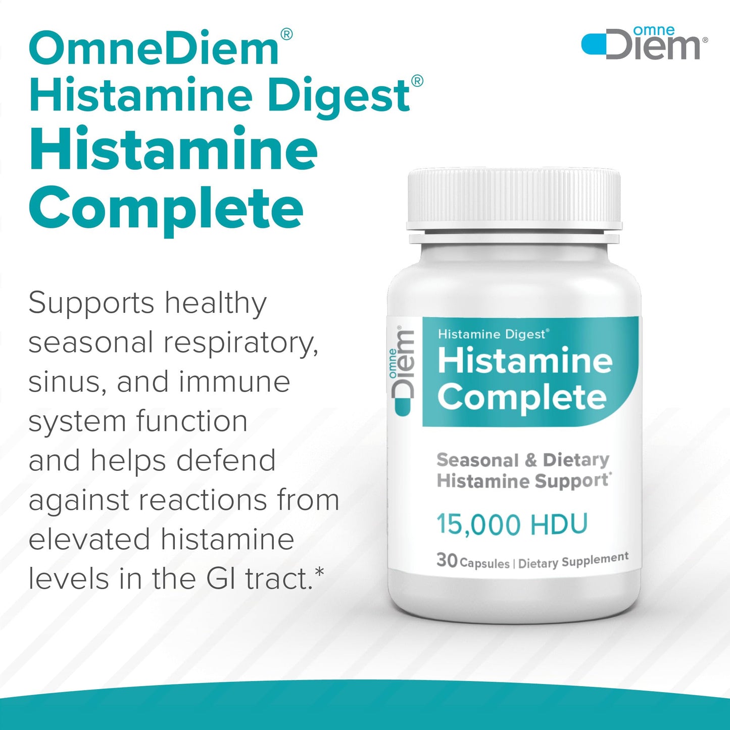 Omne Diem Histamine Complete 90 Capsules
