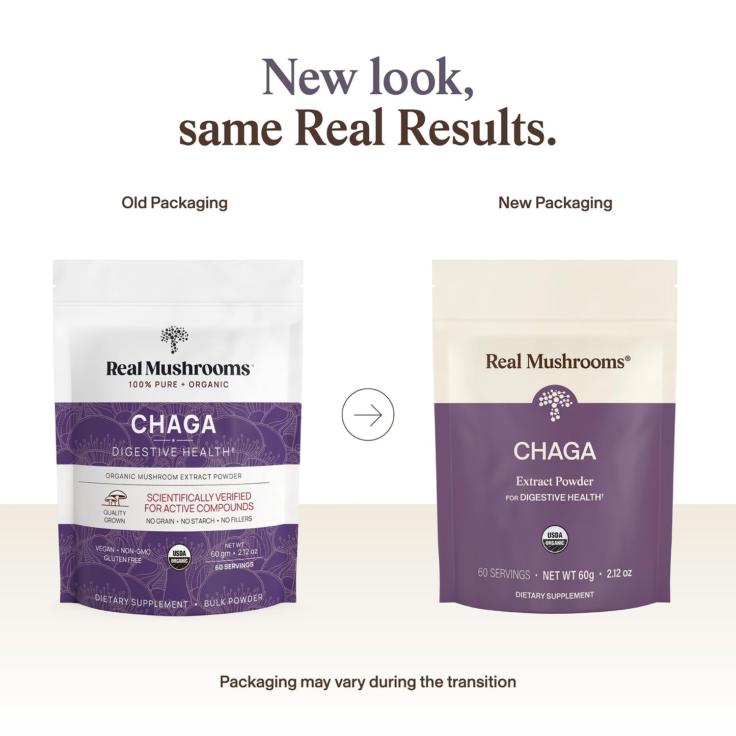 Real Mushrooms Chaga Mushroom Powder 2.12 oz
