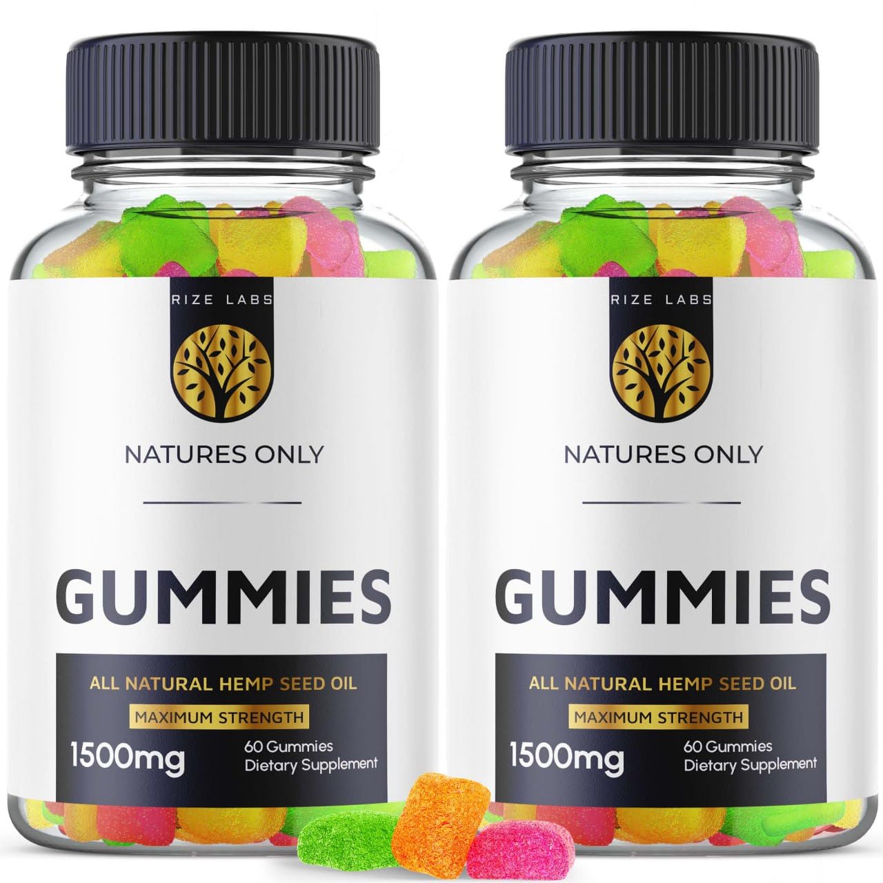Rize Labs Natures Only Gummies 120 Gummies
