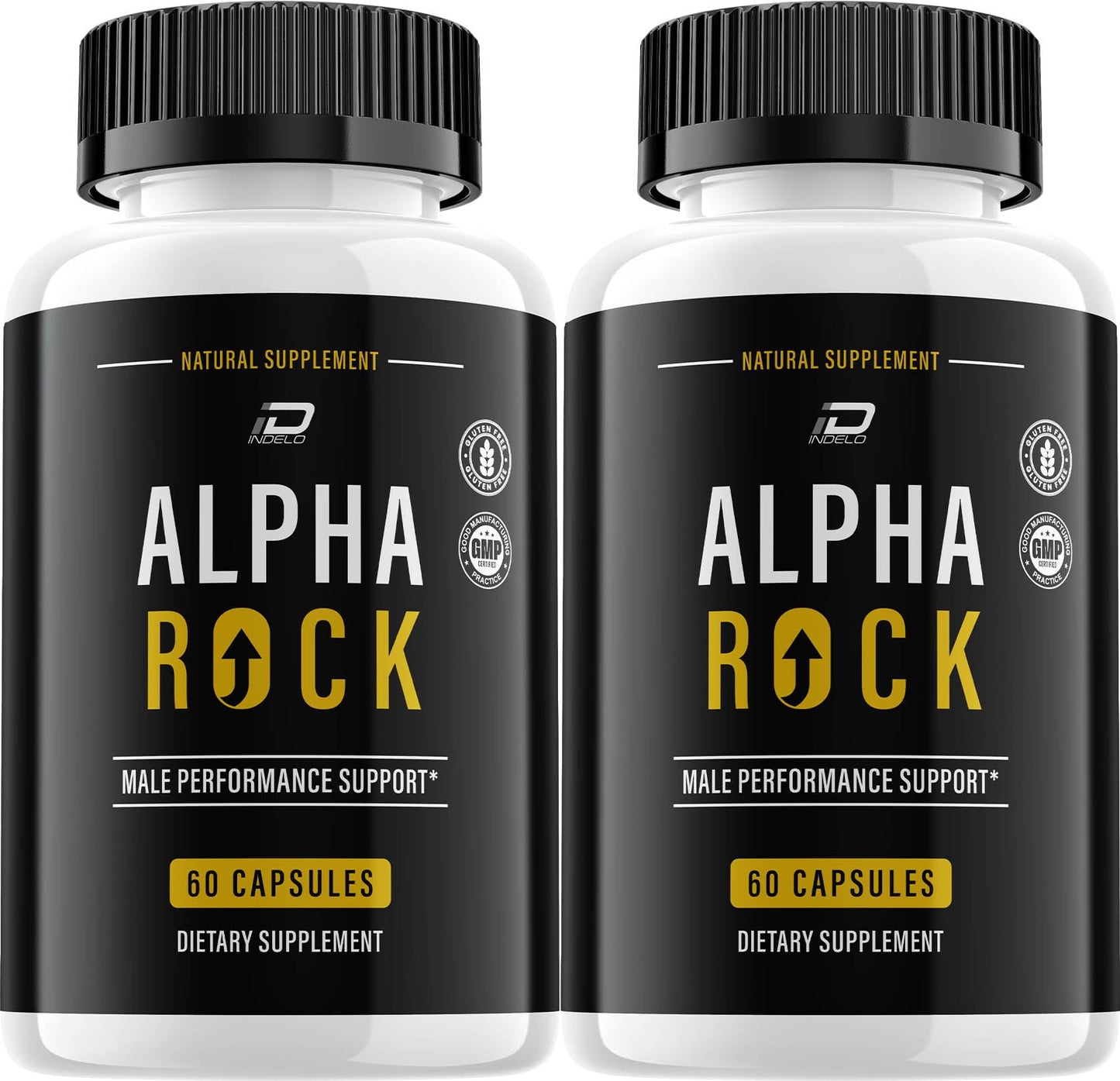 Indelo Alpha Rock for Men Advanced Formula 120 Capsules