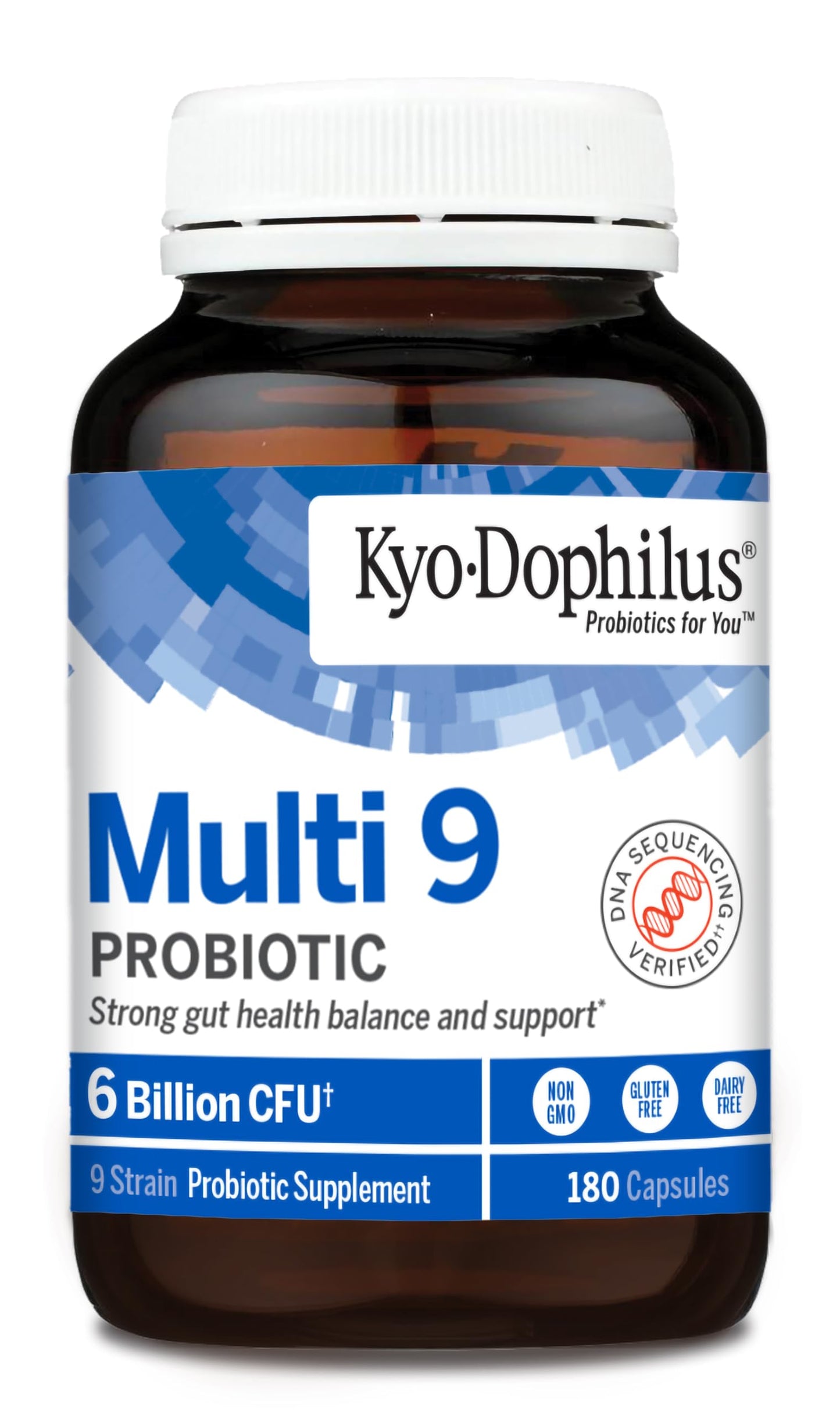 Kyolic Kyo-Dophilus Multi 9 Probiotic 180 Capsules