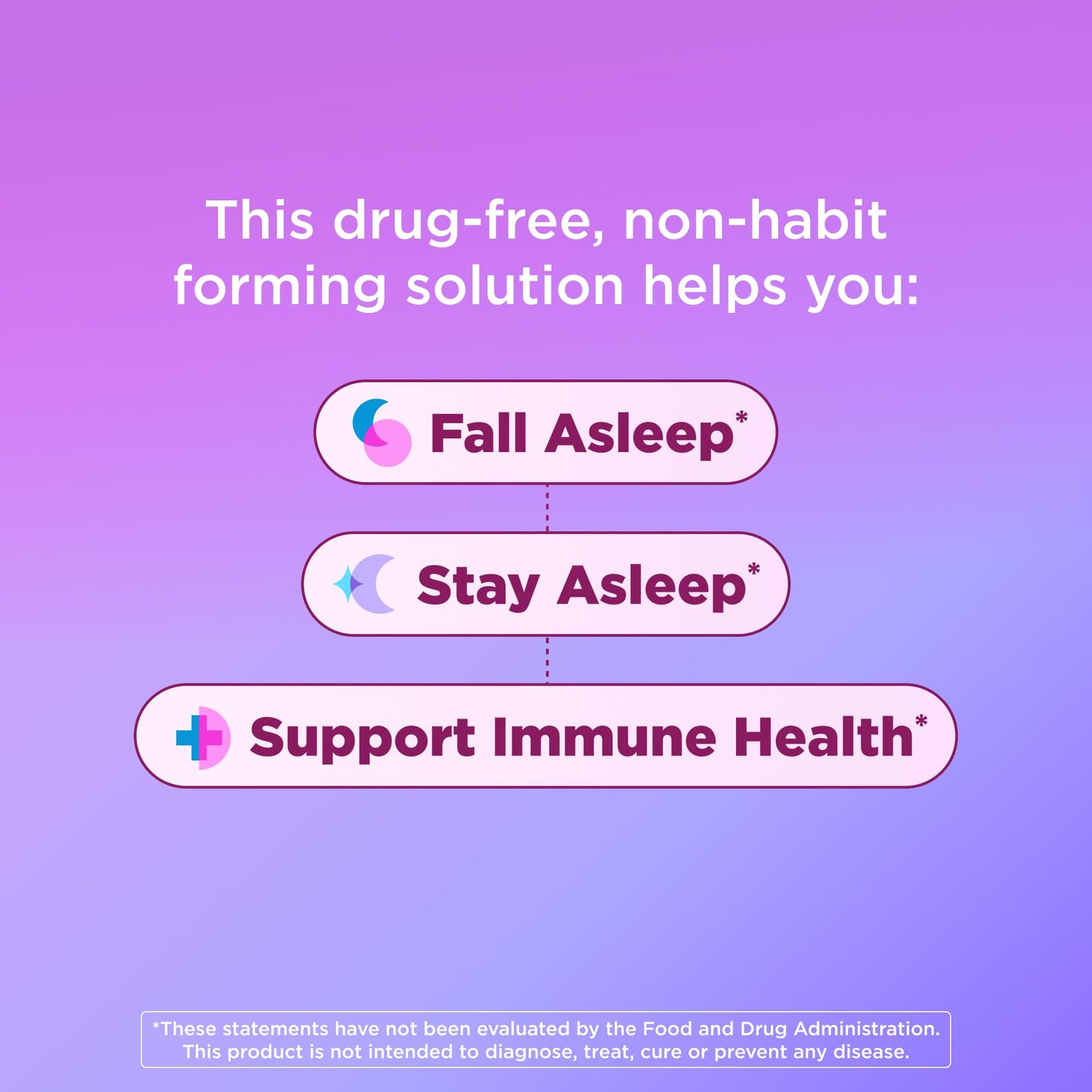 OLLY Sleep Immunity Melatonin Gummy with Vitamin C, Zinc & Echinacea, 3mg Melatonin, Berry, 36 Gummies