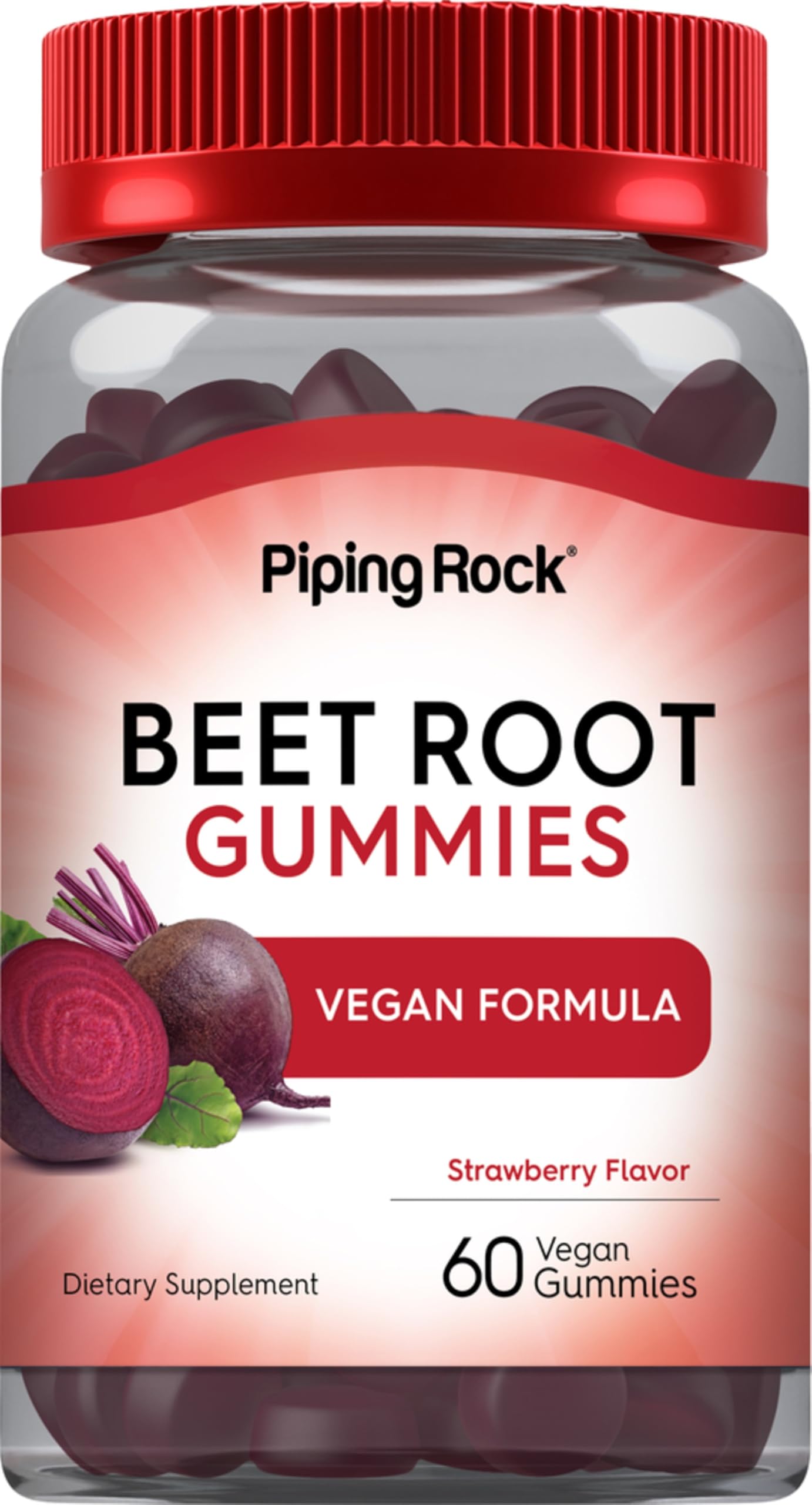 Piping Rock Beet Root Gummies 60 Count