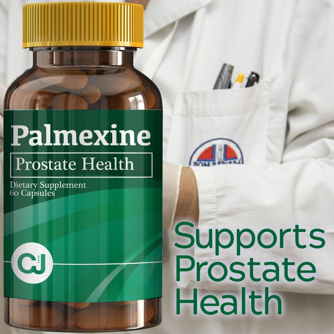 Palmexine Prostate Health Complex Saw Palmetto-Zinc-Pygeum Africanum, 60 Capsules