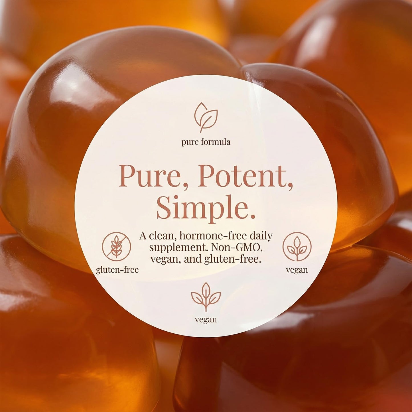 Maidlure Nourish Sea Buckthorn Gummies, Feminine Balance Supplement with Sea Buckthorn Oil and Omega-7, 90 Gummies